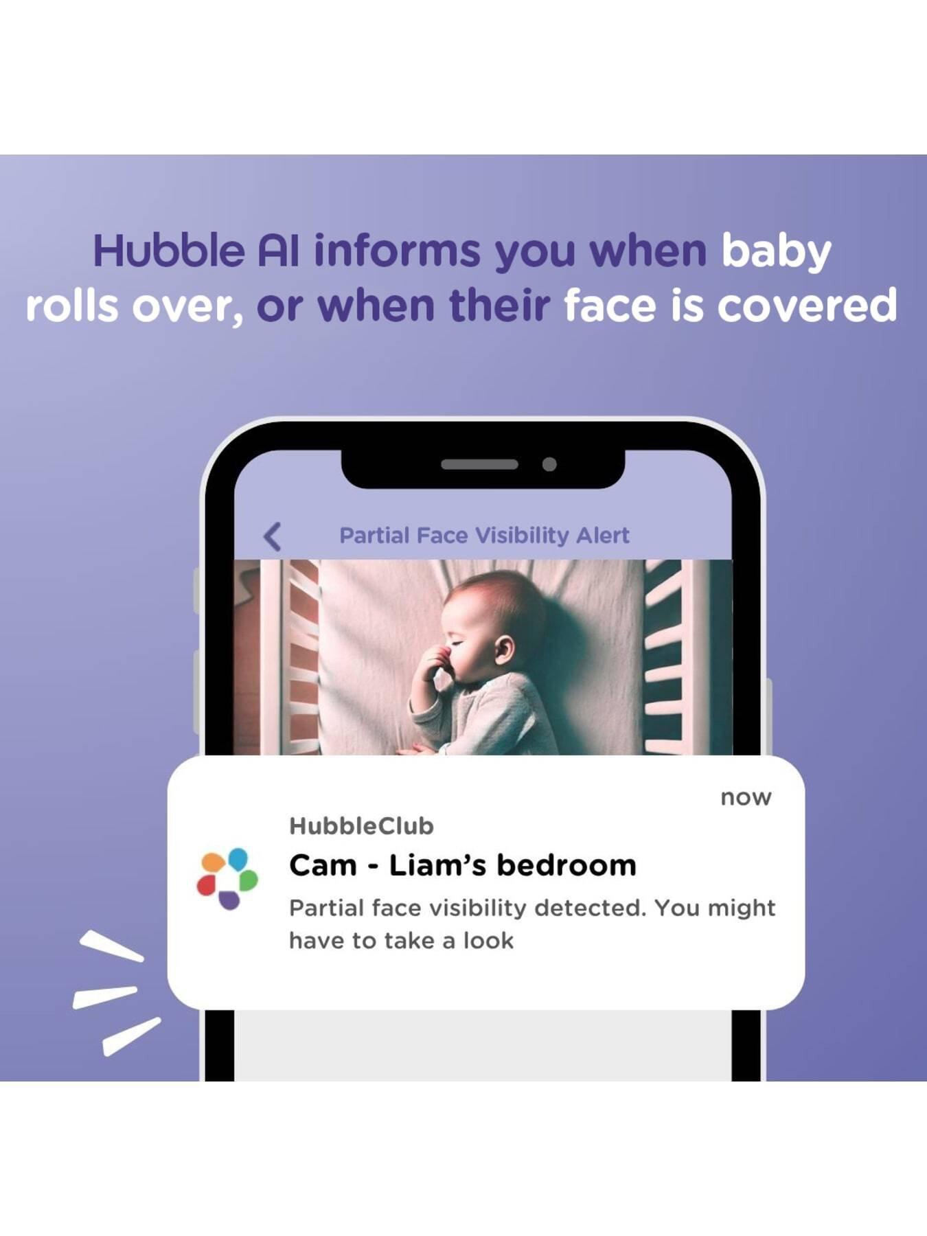 Image 3 of 6 of Hubble Go Baby Pro Smart Video Baby Monitor