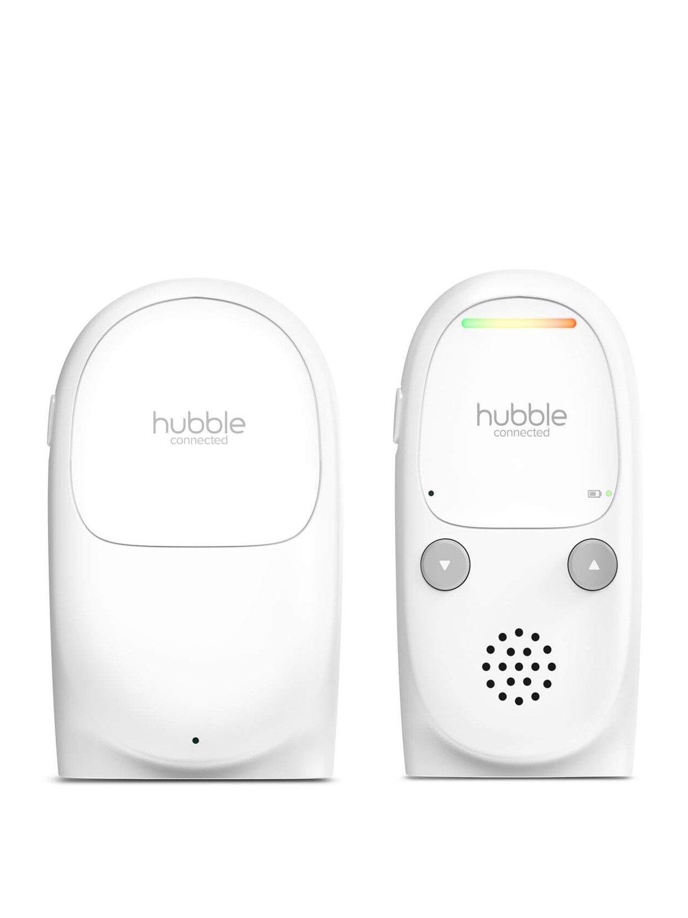 hubble-hb100-digital-audio-baby-monitor-with-belt-clip-white