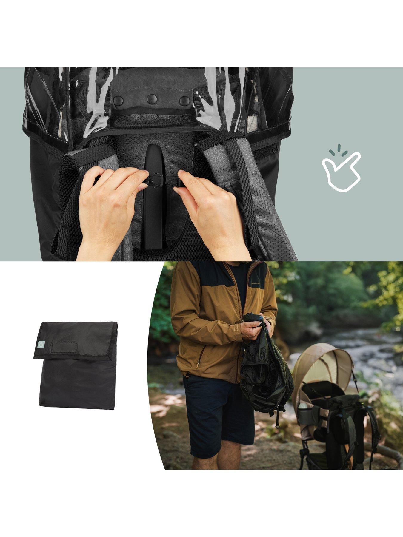 Image 4 of 7 of Babymoov Moov & Hike Hiking Trek Baby Carrier Rain Cover Accessory