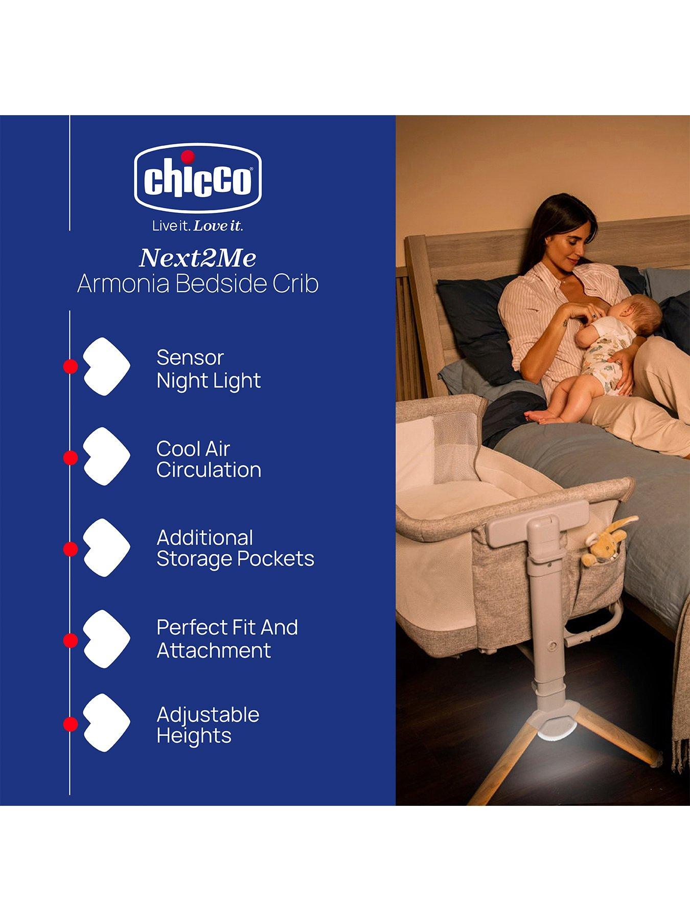 Image 2 of 7 of Chicco Next2Me Armonia Crib