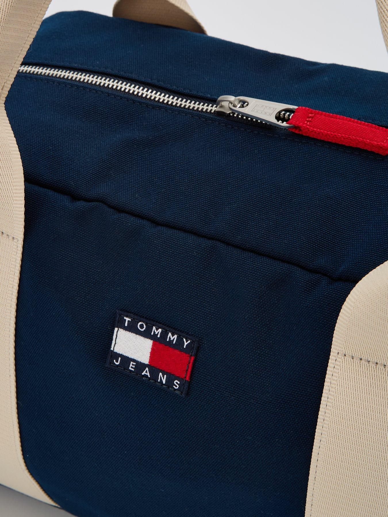 Image 3 of 5 of Tommy Jeans Bold Varsity Duffle Bag - Navy