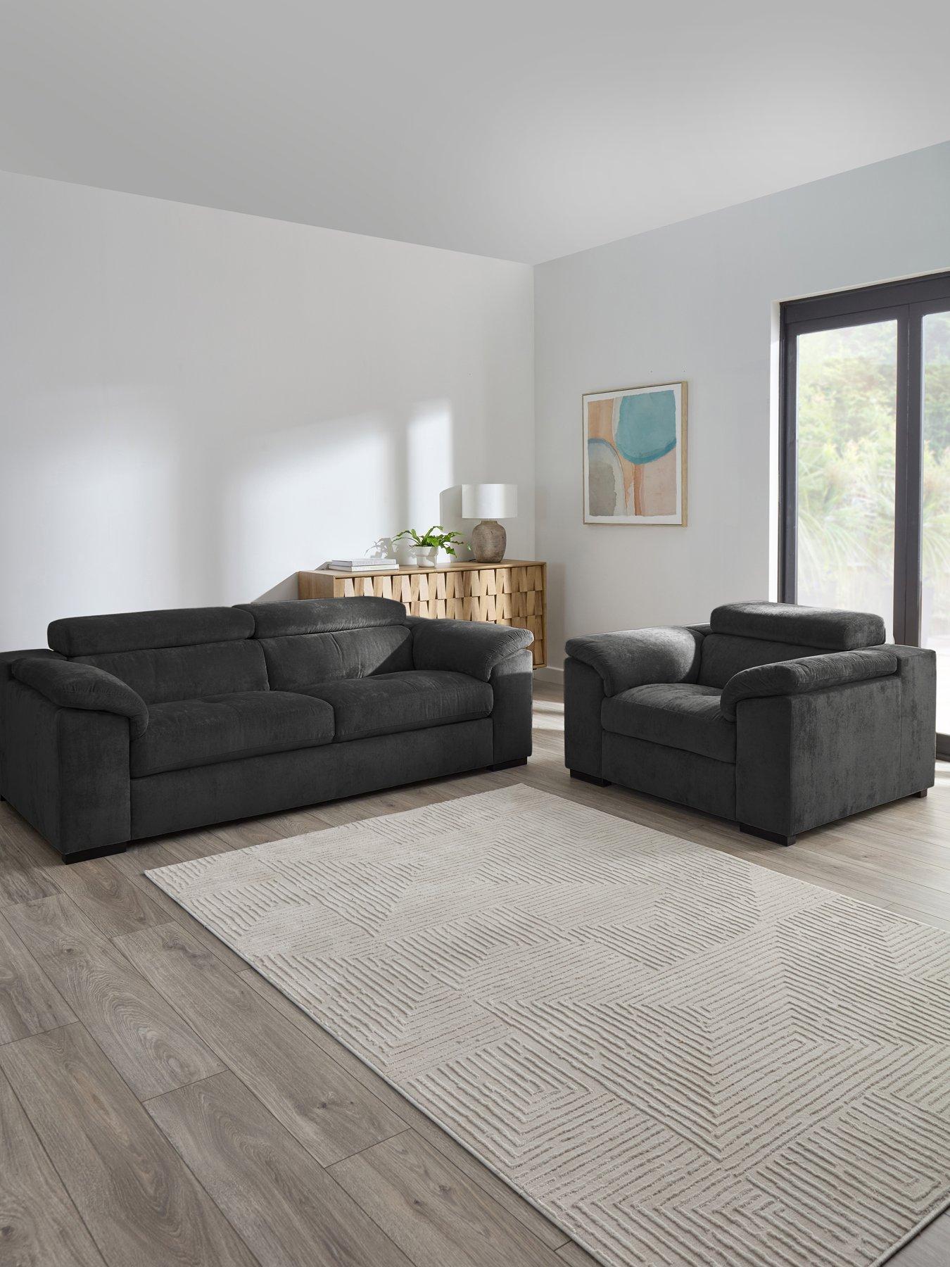 The Very Collection Brady 3 Seater Sofa + Chair - FSC® Certified
