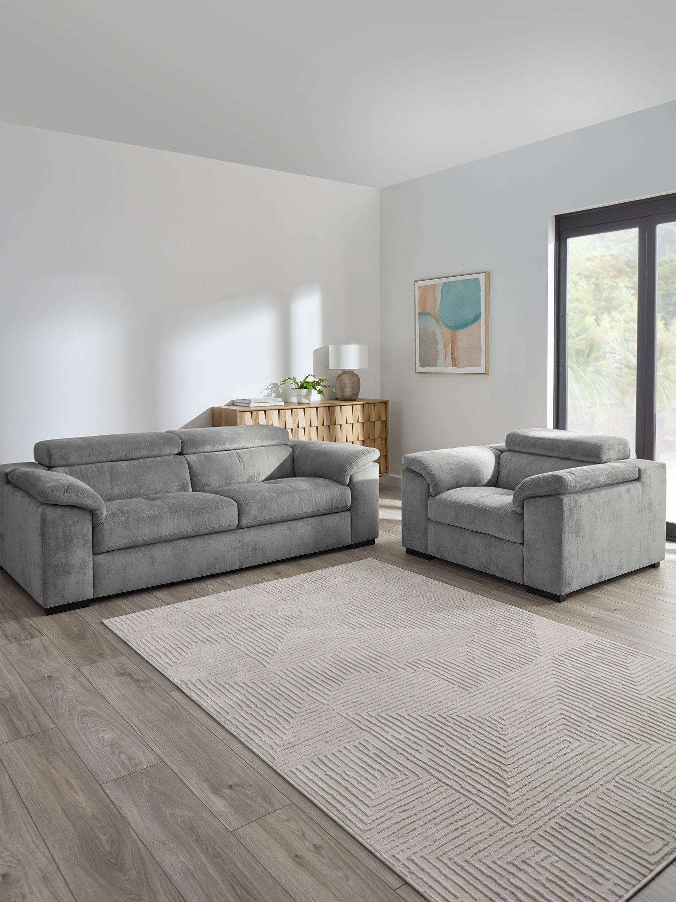 Image 1 of 7 of The Very Collection Brady 3 Seater Sofa + Chair - FSC&reg; Certified