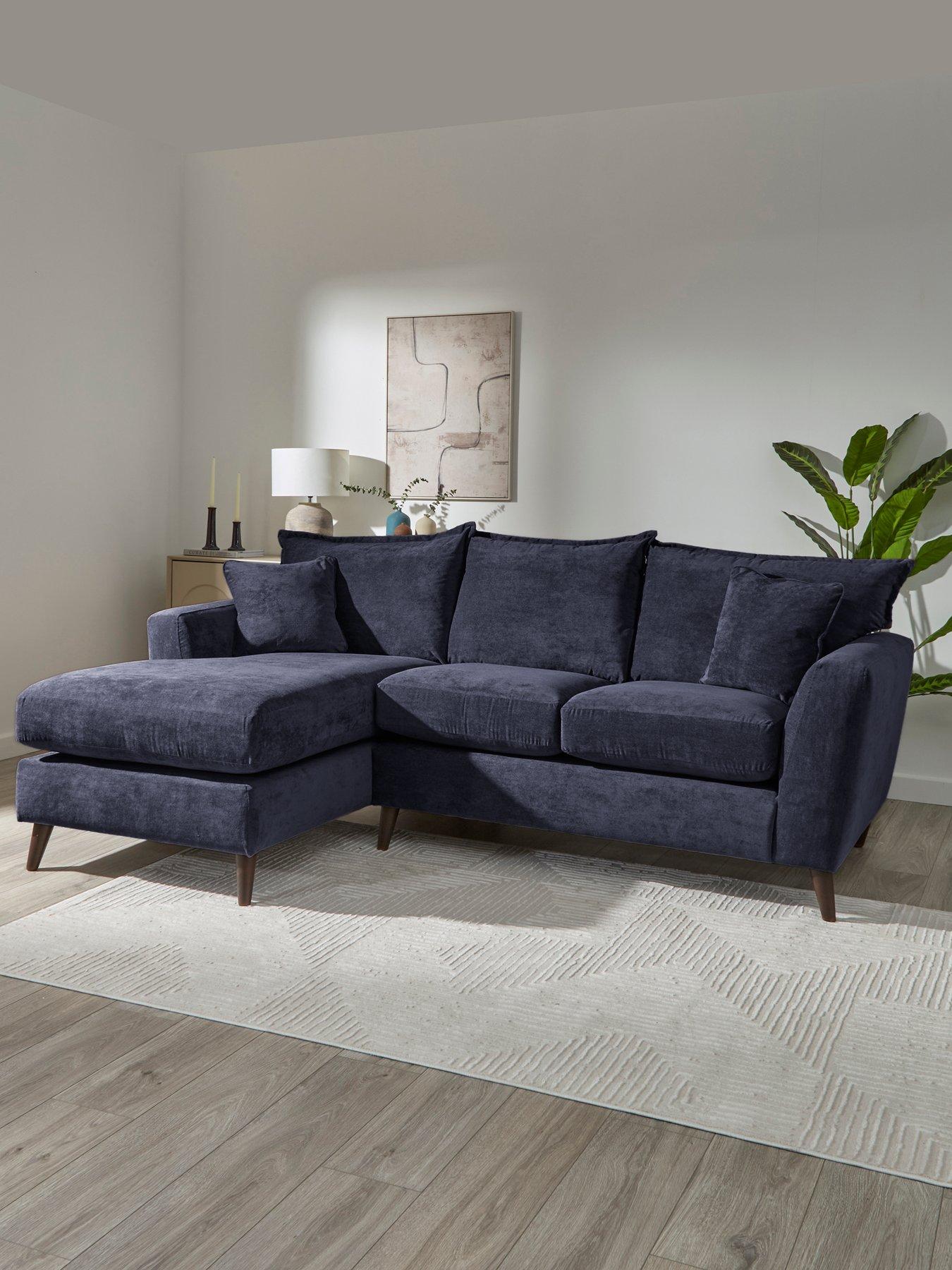 The Very Collection Bakerloo Left Hand 3 Seater Fabric Chaise