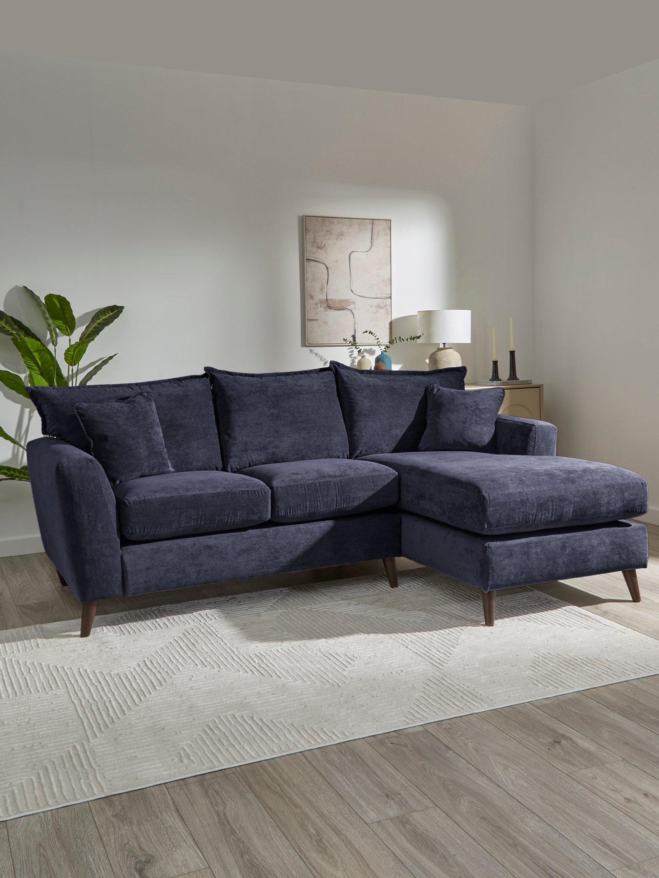 The Very Collection Bakerloo Right Hand 3 Seater Fabric Chaise