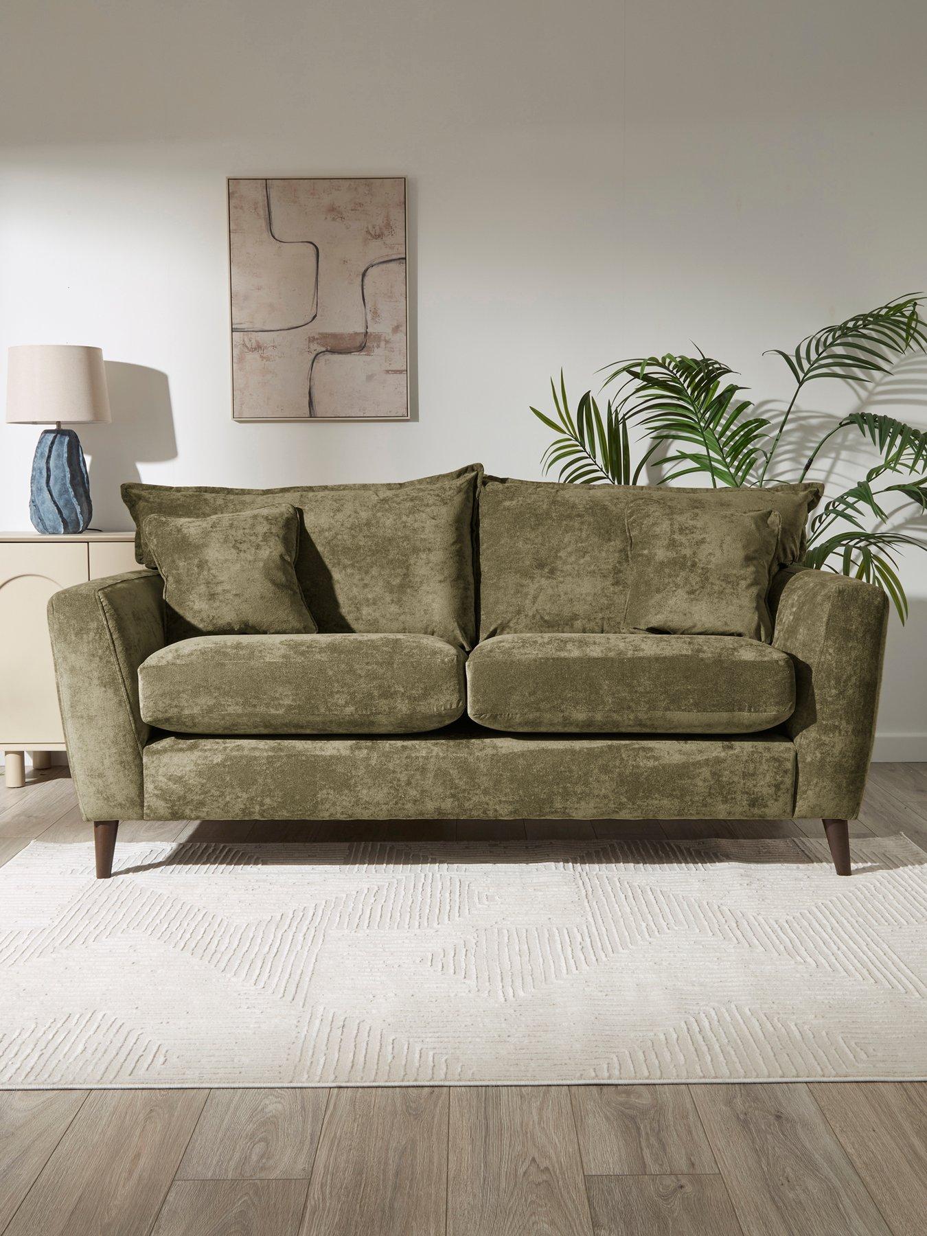 The Very Collection Bakerloo Fabric 3 Seater Fabric Sofa