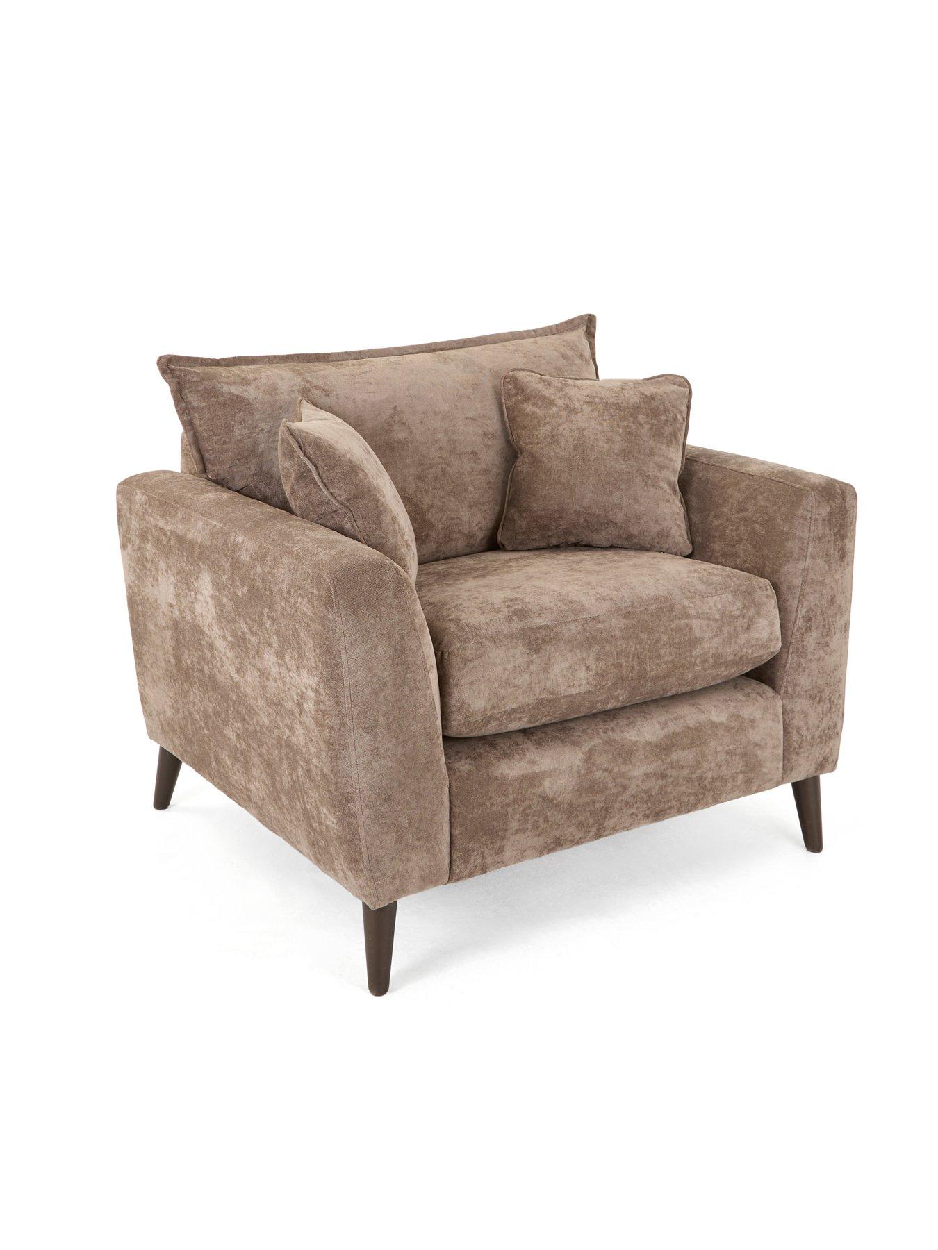 Image 3 of 7 of The Very Collection Bakerloo Fabric Snuggle Chair