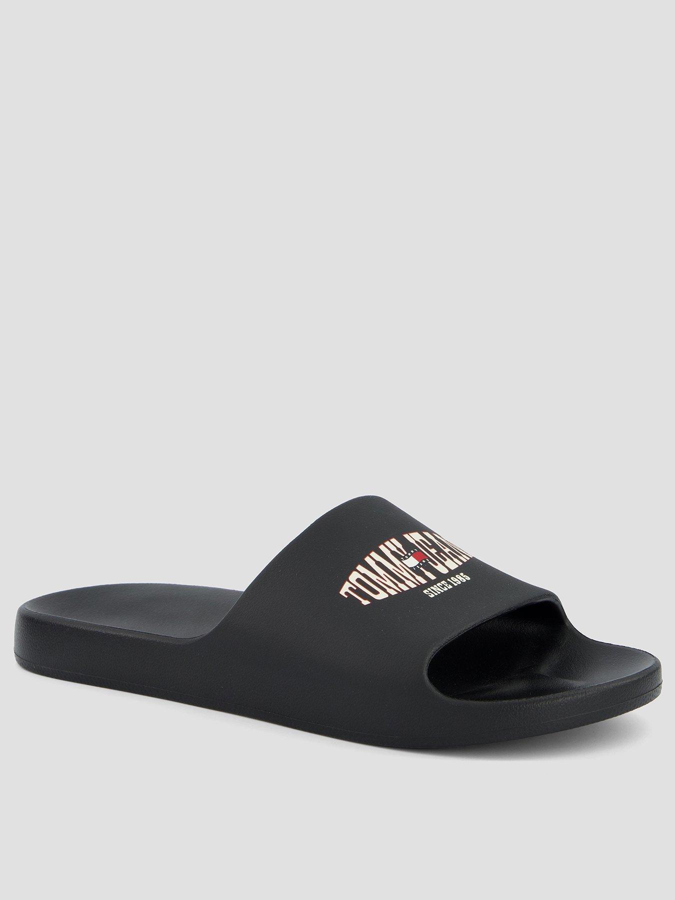  image of tommy-jeans-injected-sandals-black