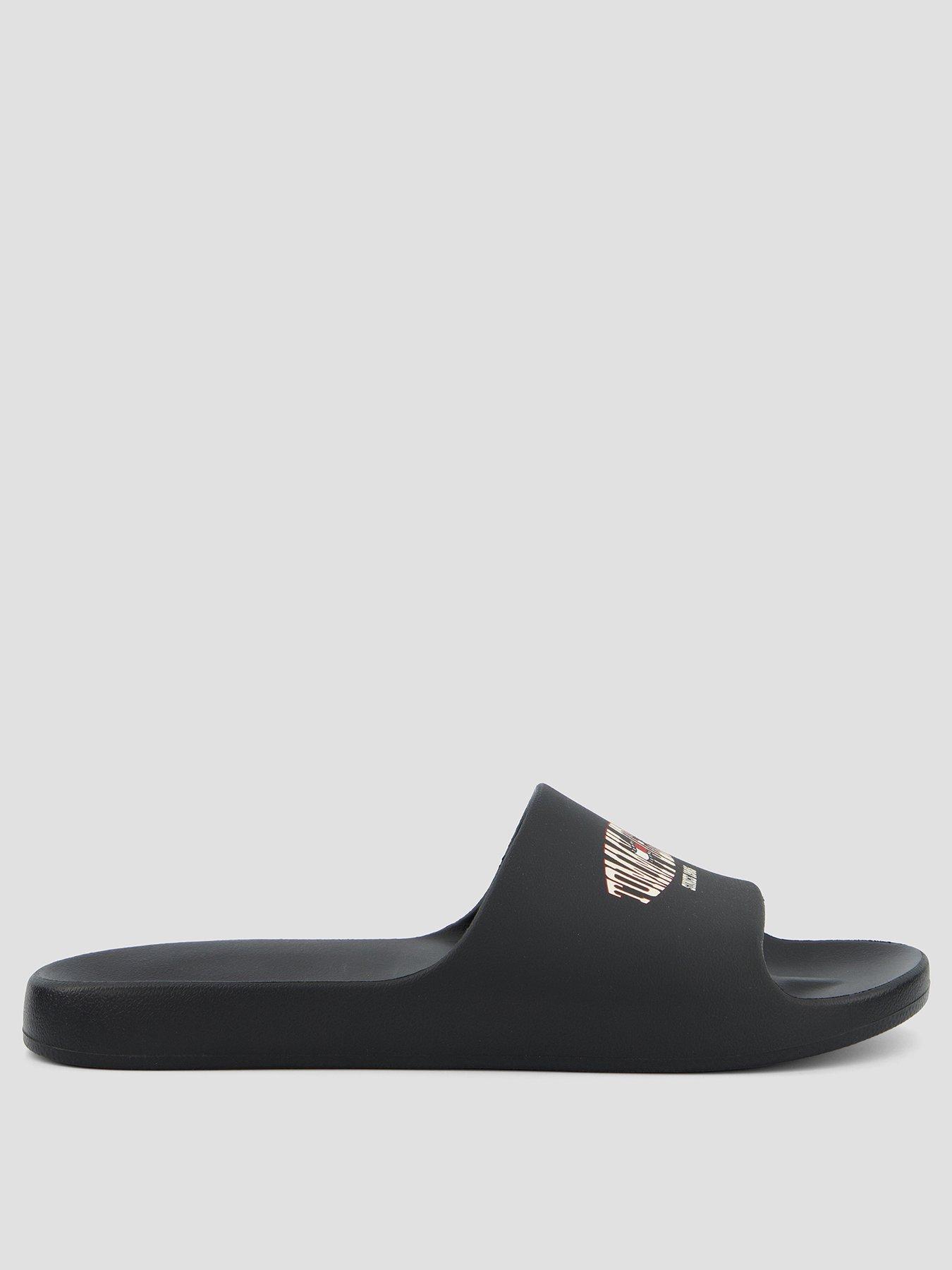  image of tommy-jeans-injected-sandals-black