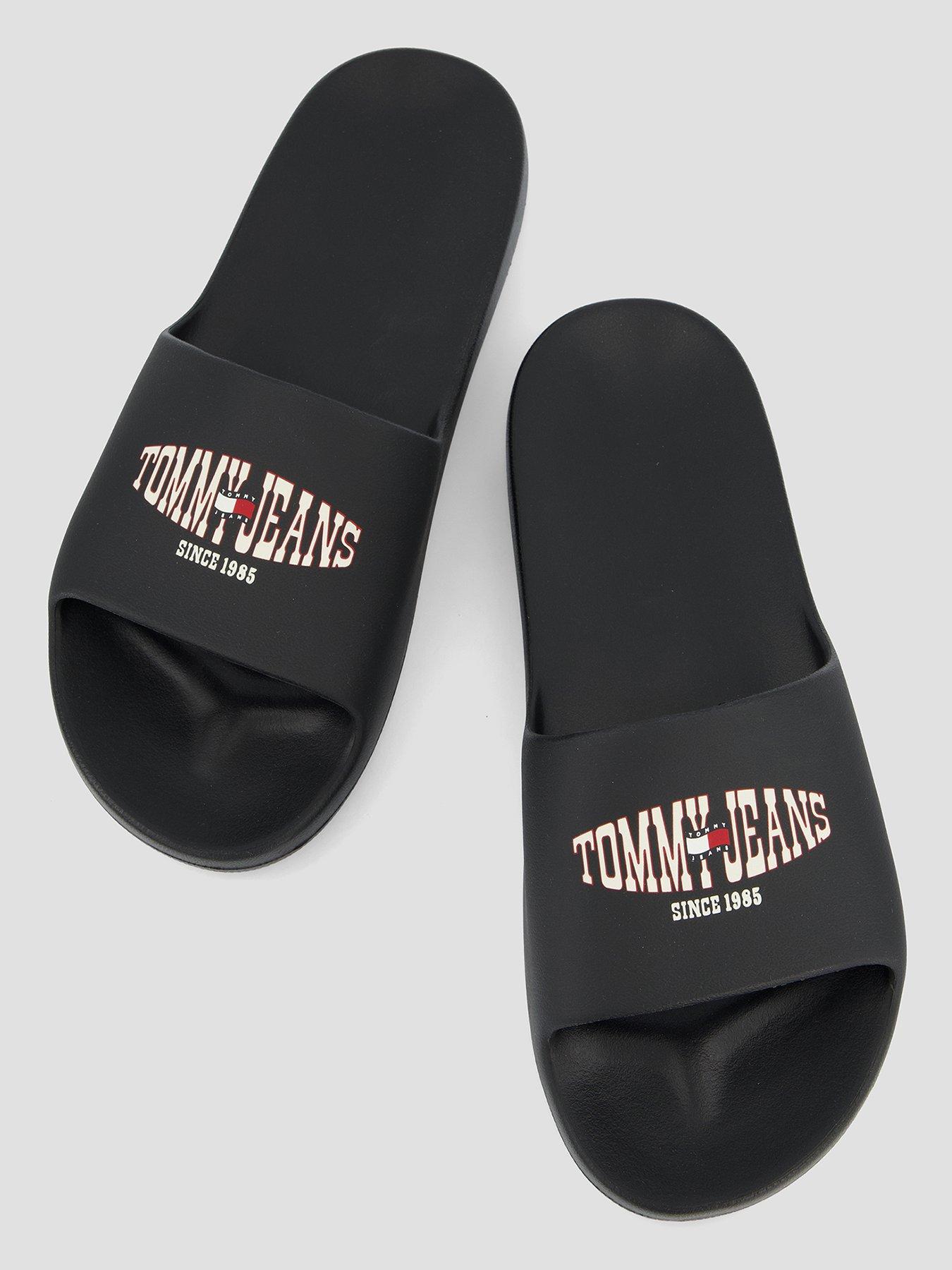  image of tommy-jeans-injected-sandals-black