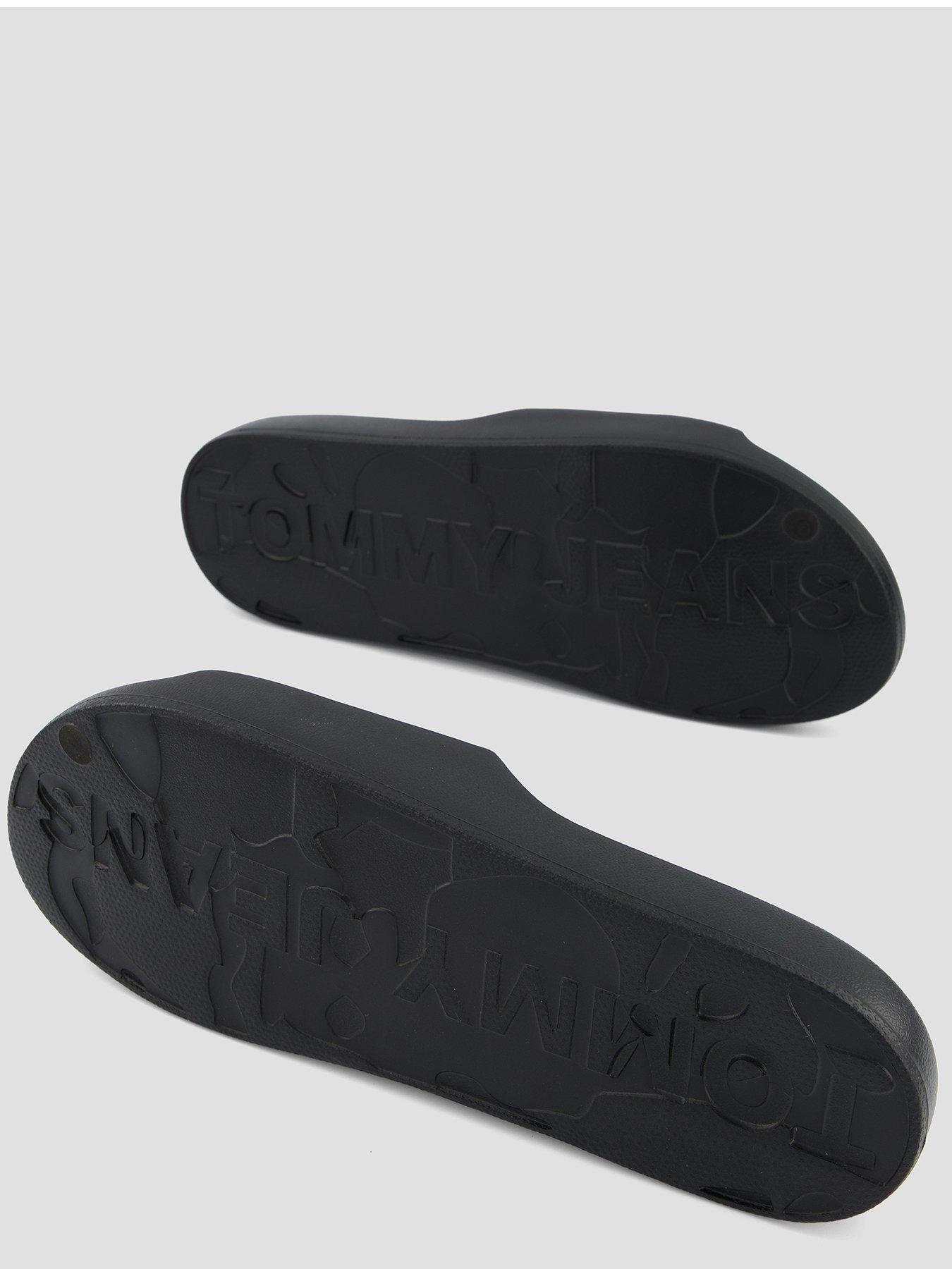  image of tommy-jeans-injected-sandals-black