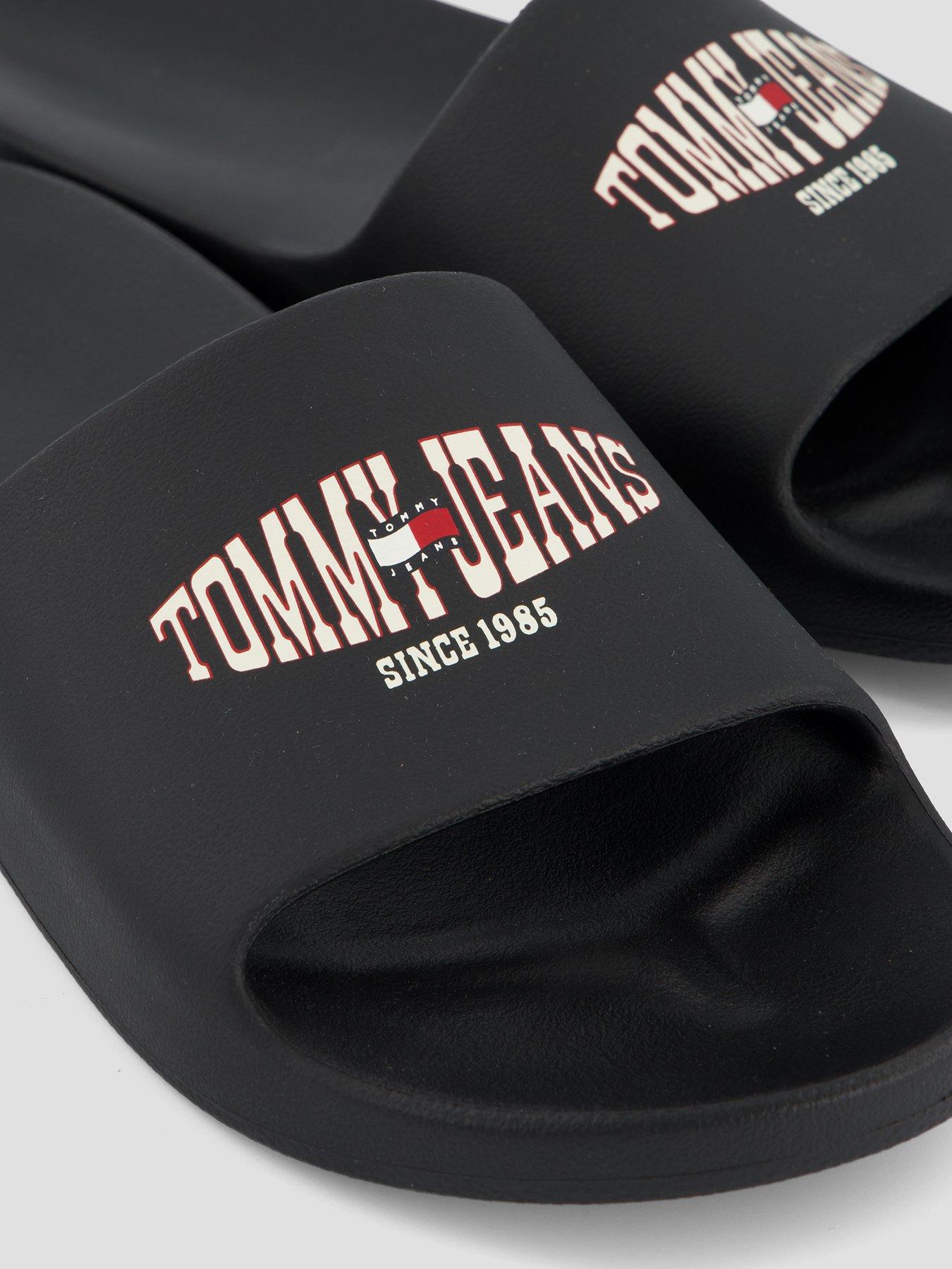  image of tommy-jeans-injected-sandals-black