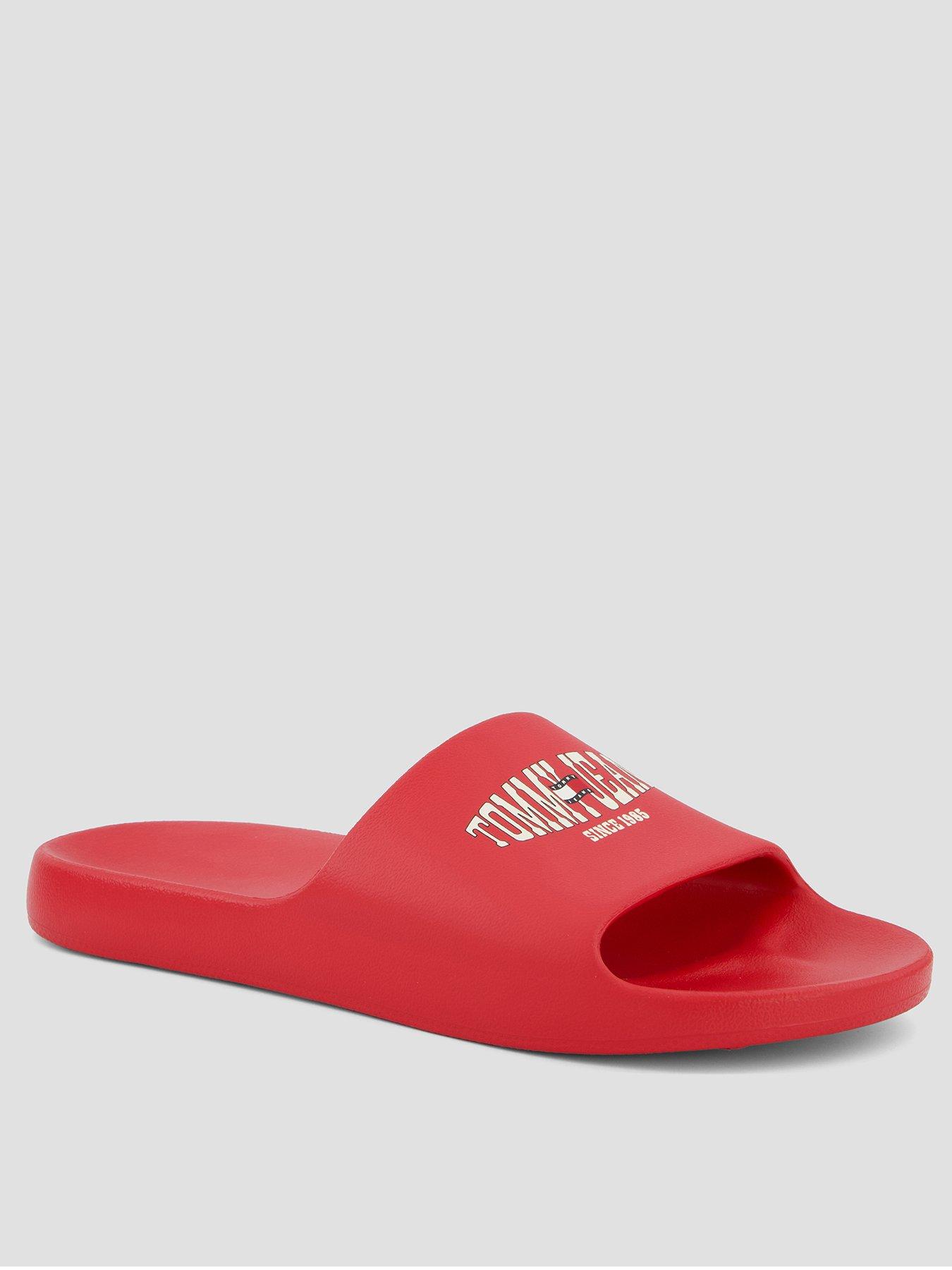Tommy Jeans Injected Sandals - Red