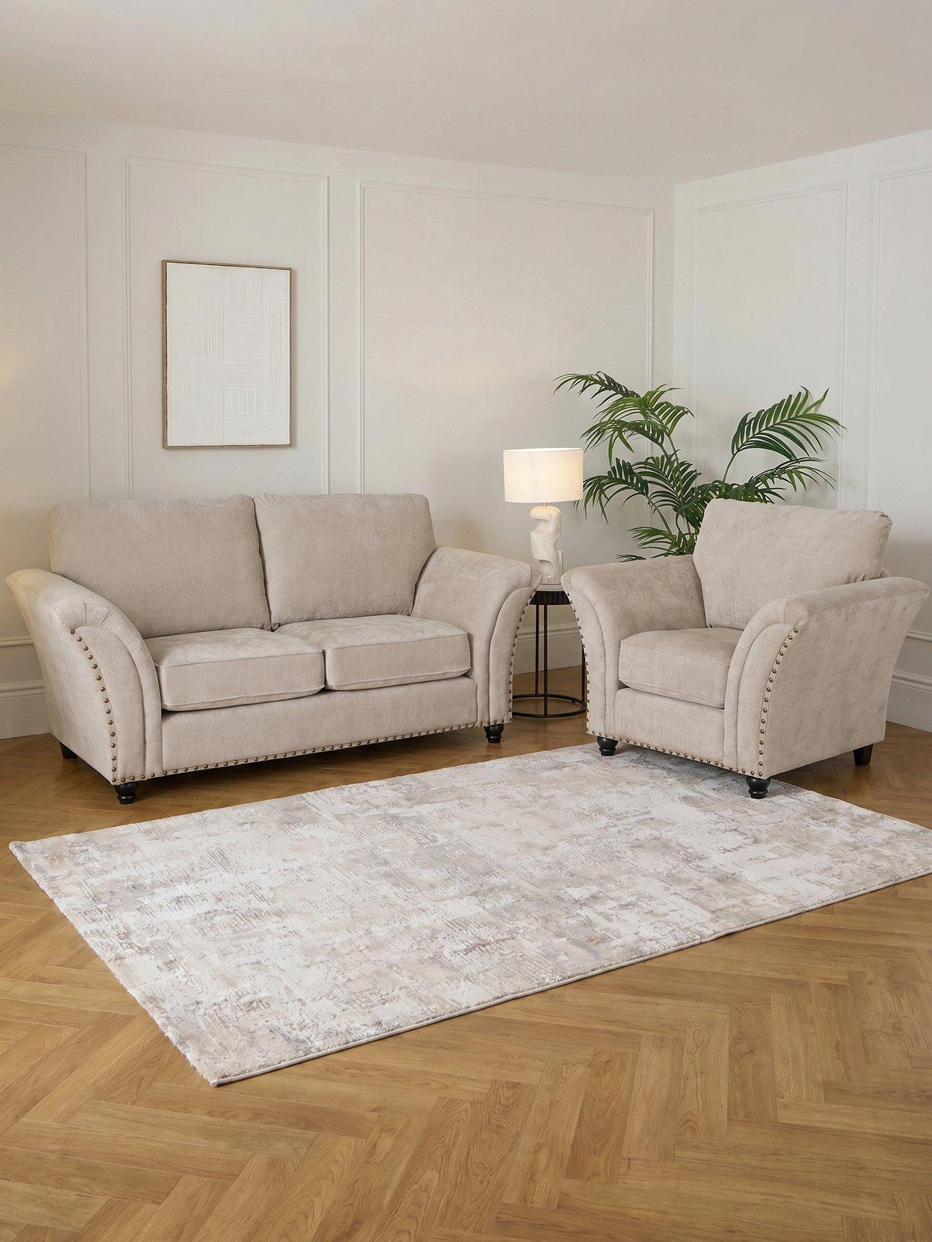 The Very Collection New Ariel 3 Seater + Chair