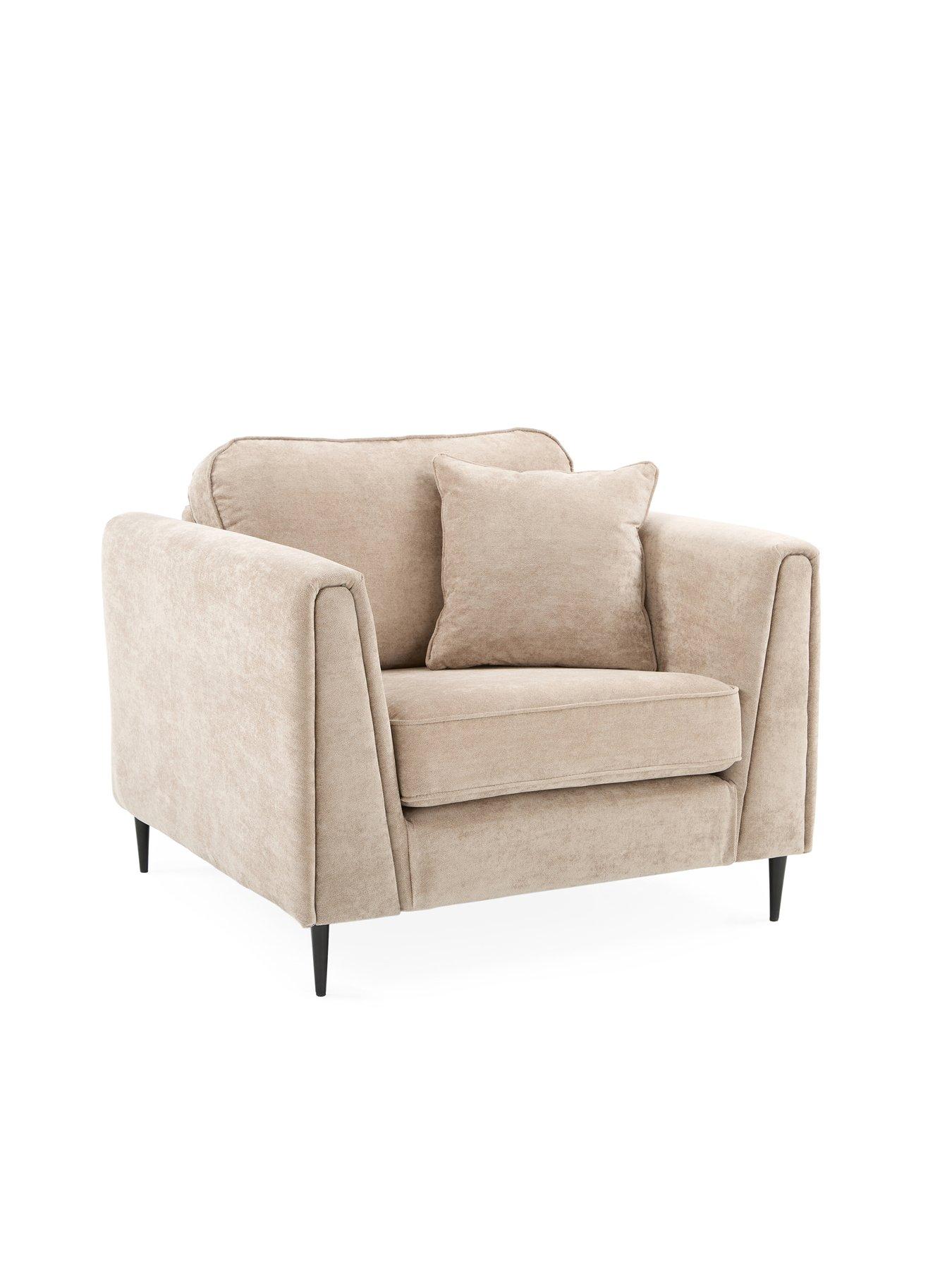 Image 4 of 7 of The Very Collection Messina 3 Seater Sofa + Armchair Set (Buy &amp; SAVE!) - FSC&reg; Certified