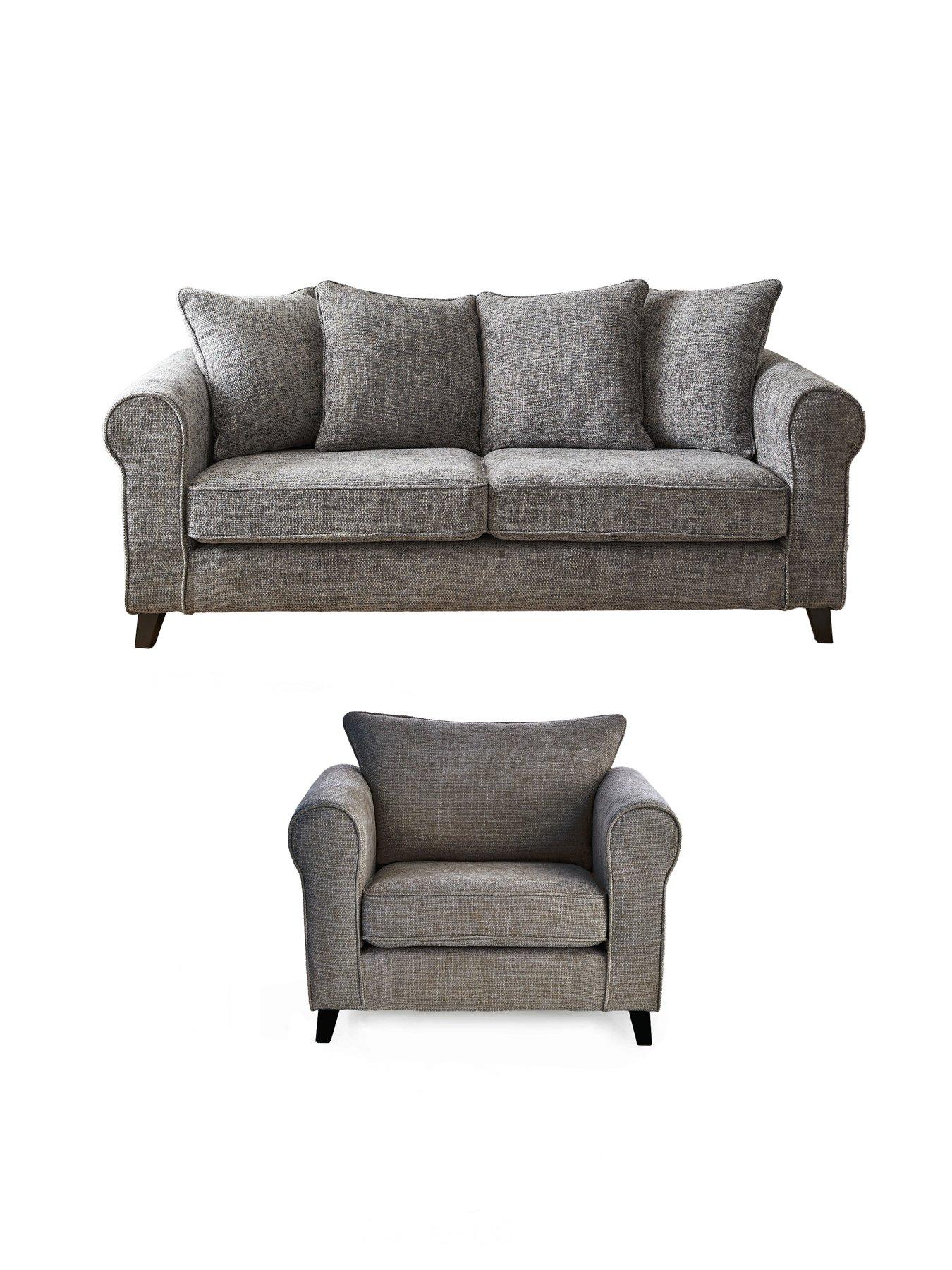 The Very Collection Sanderson 3 Seater + Chair