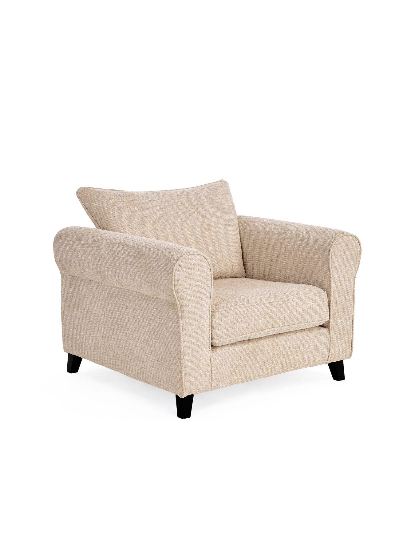 Image 4 of 7 of The Very Collection Sanderson 3 Seater + Chair