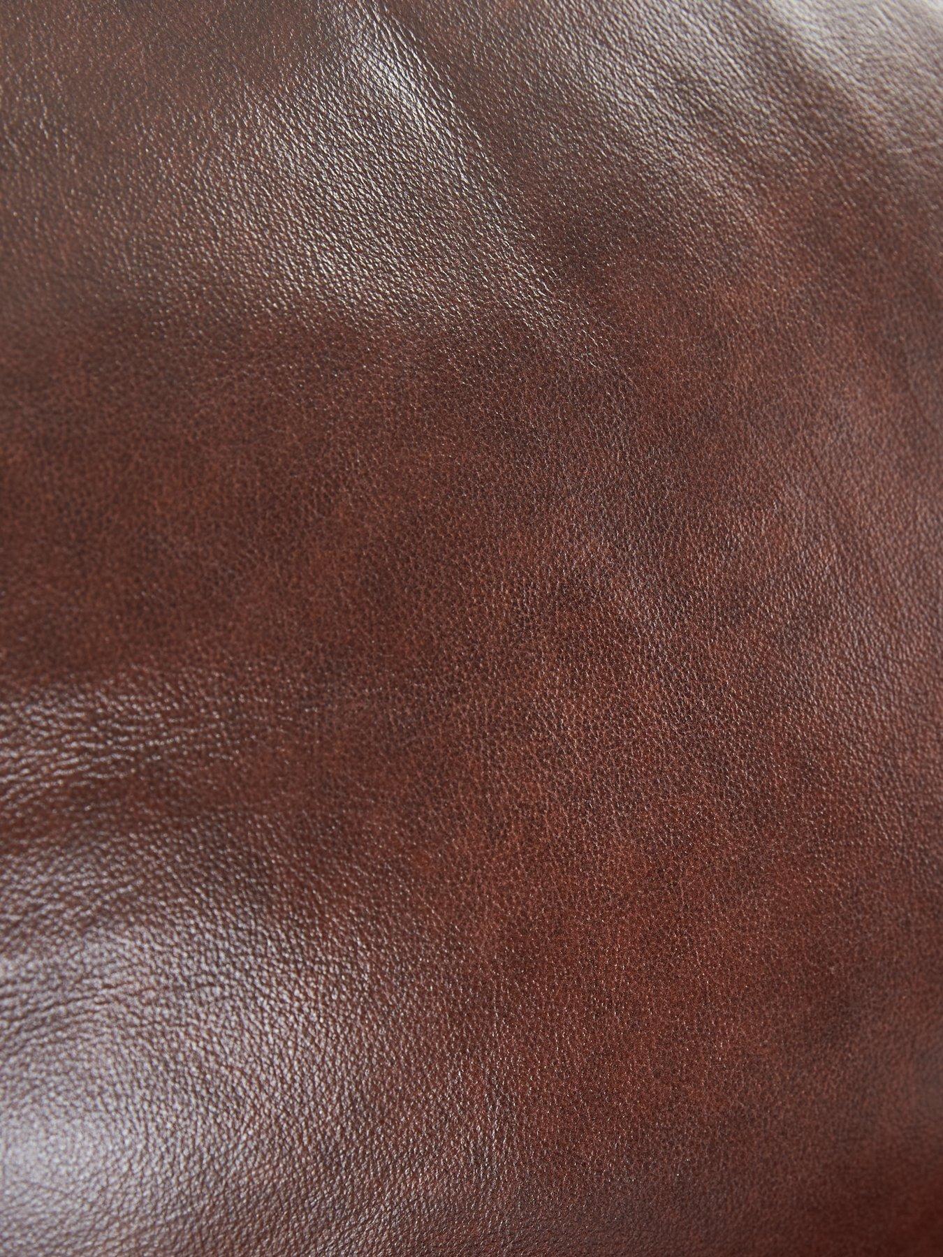 Image 6 of 7 of The Very Collection Vantage 3 Seater Leather Sofa + Chair - FSC&reg; Certified