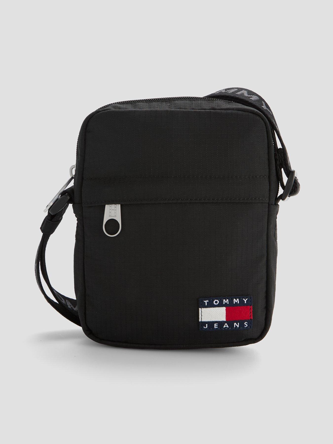 Tommy Jeans Essential Daily Ripstop Reporter Bag - Black