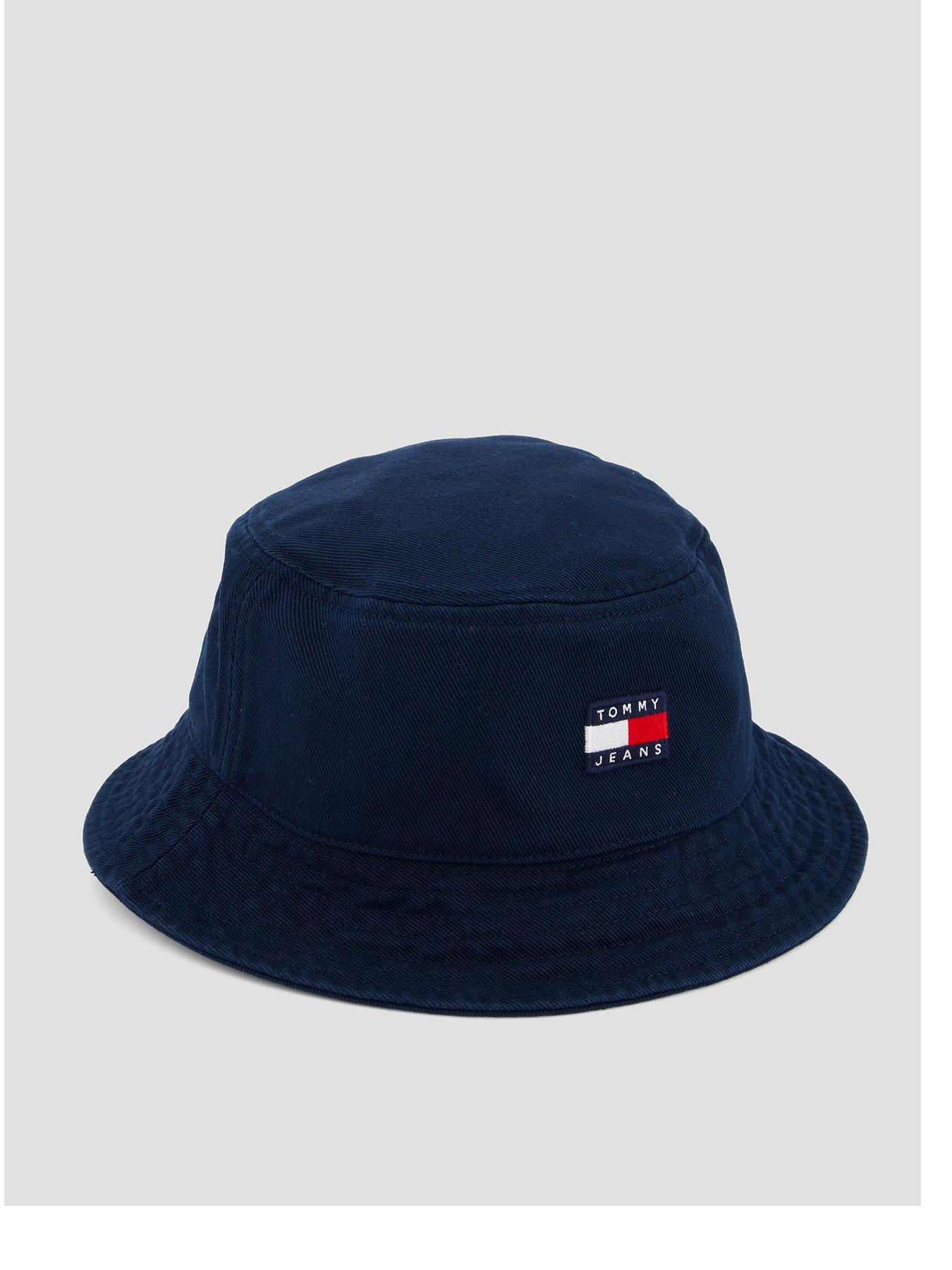 Tommy Jeans Heritage Washed Bucket Hat - Navy