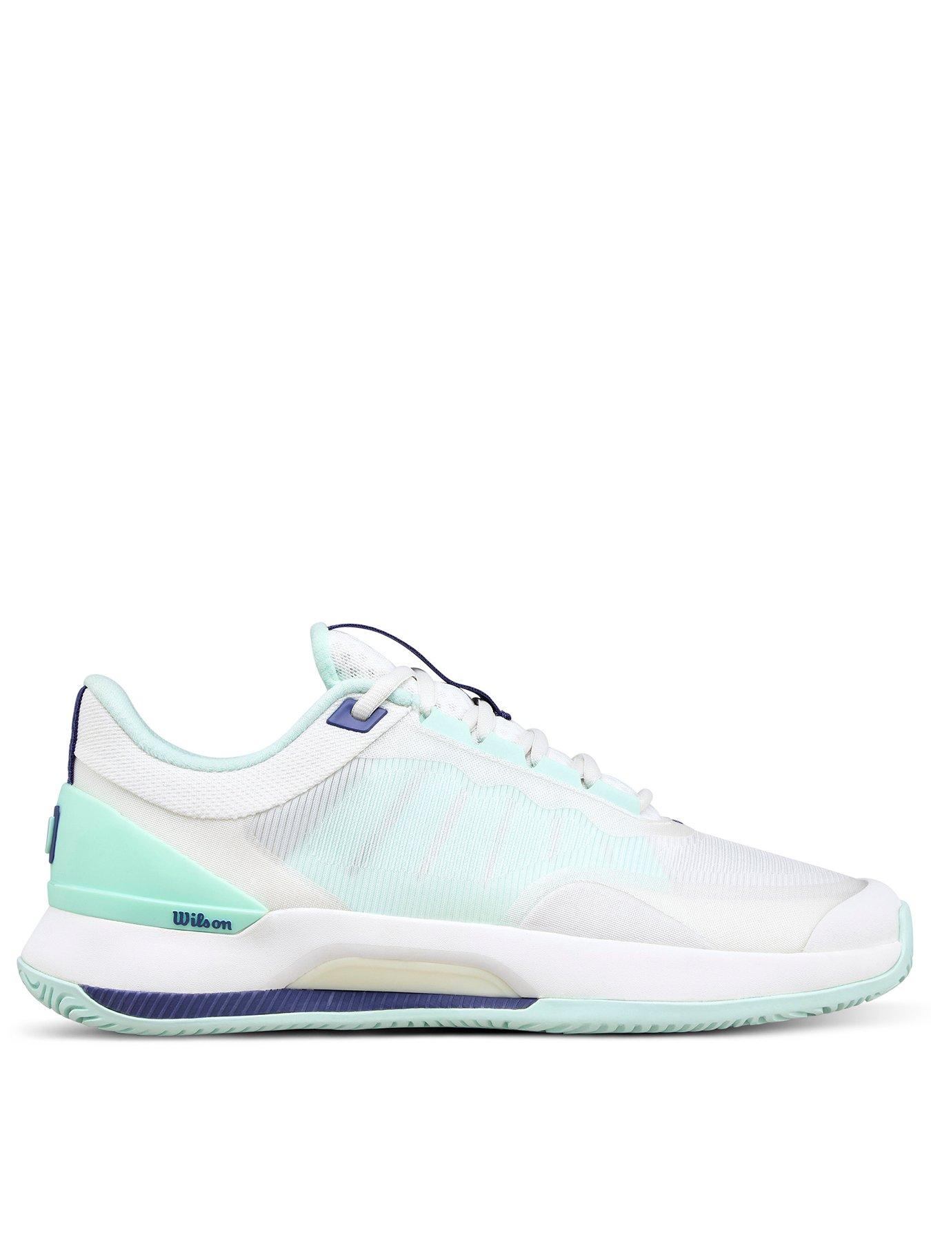 Wilson Womens Tennis Intrigue Tour Shoes - Blue/White