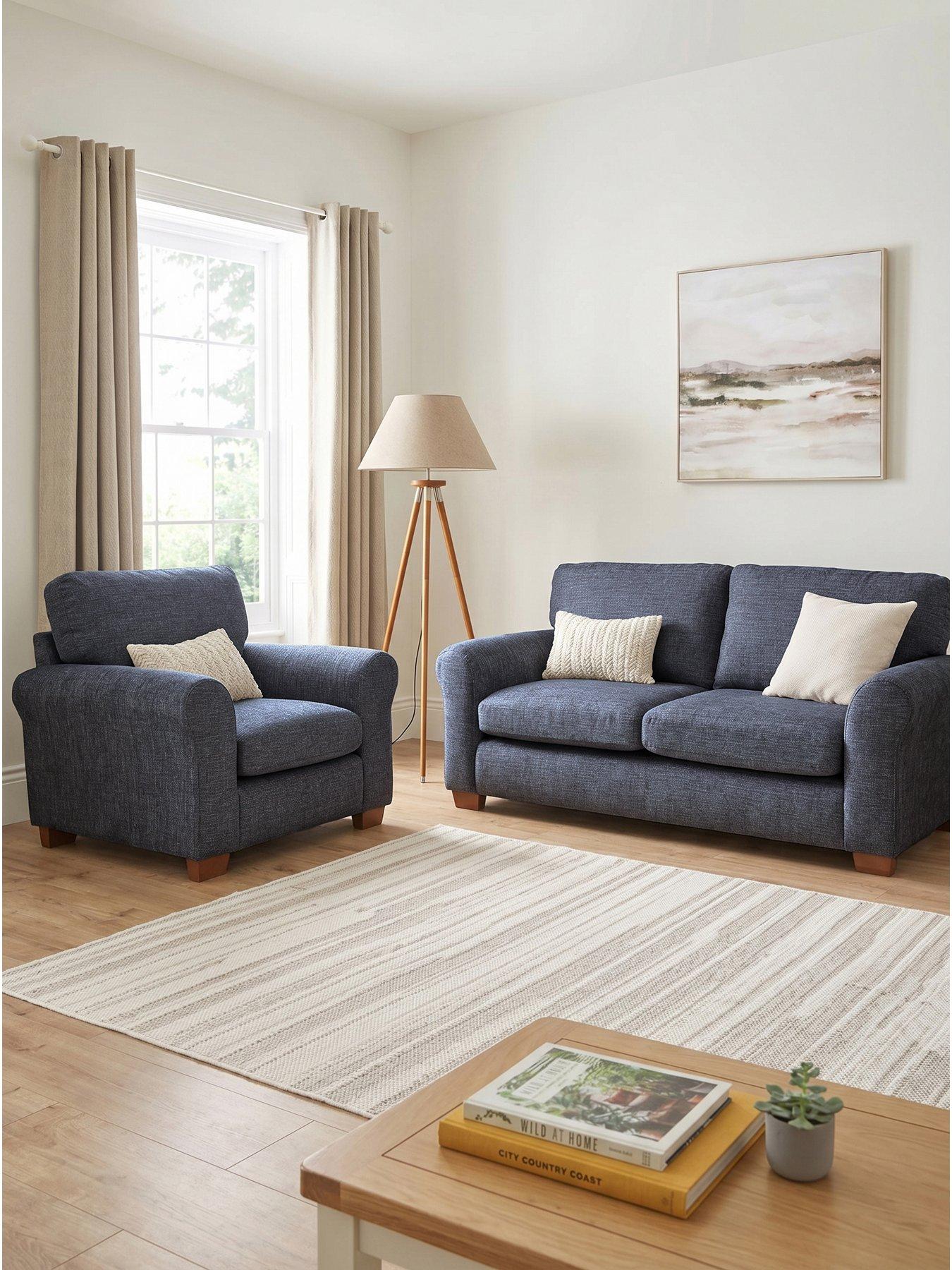 The Very Collection New Bailey 3 Seater Sofa + Chair Set - FSC® Certified
