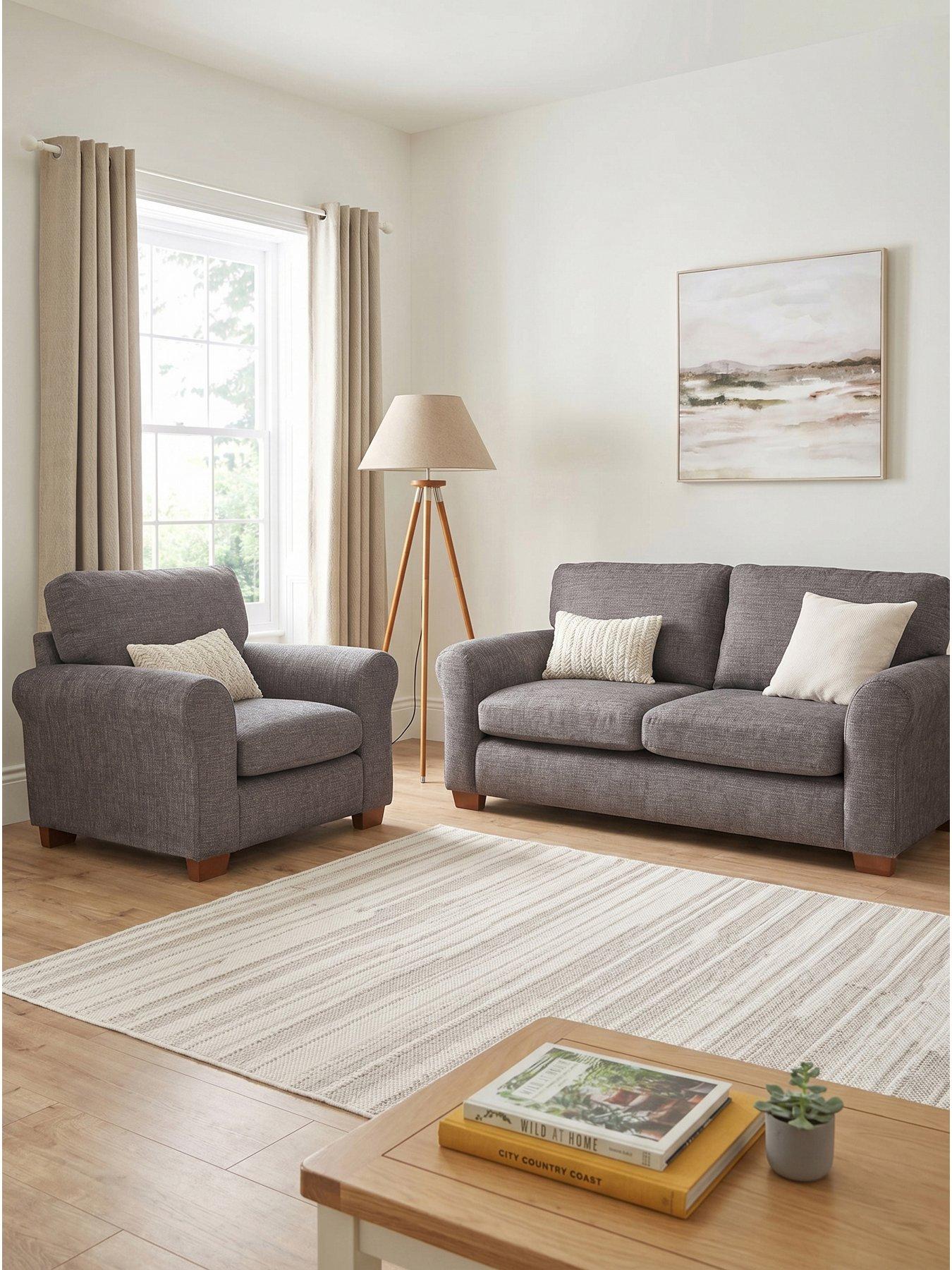 The Very Collection New Bailey 3 Seater Sofa + Chair Set - FSC® Certified