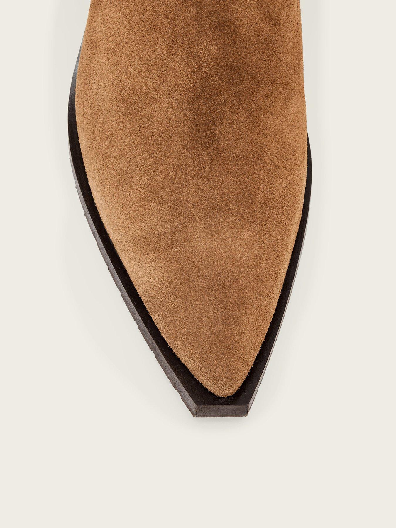  image of allsaints-bazely-fringe-boot