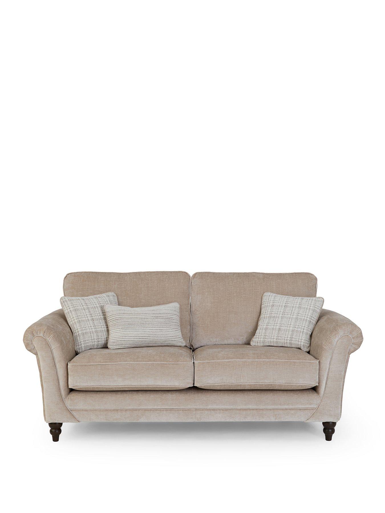  image of the-very-collection-highgate-3-seater-fabric-sofa