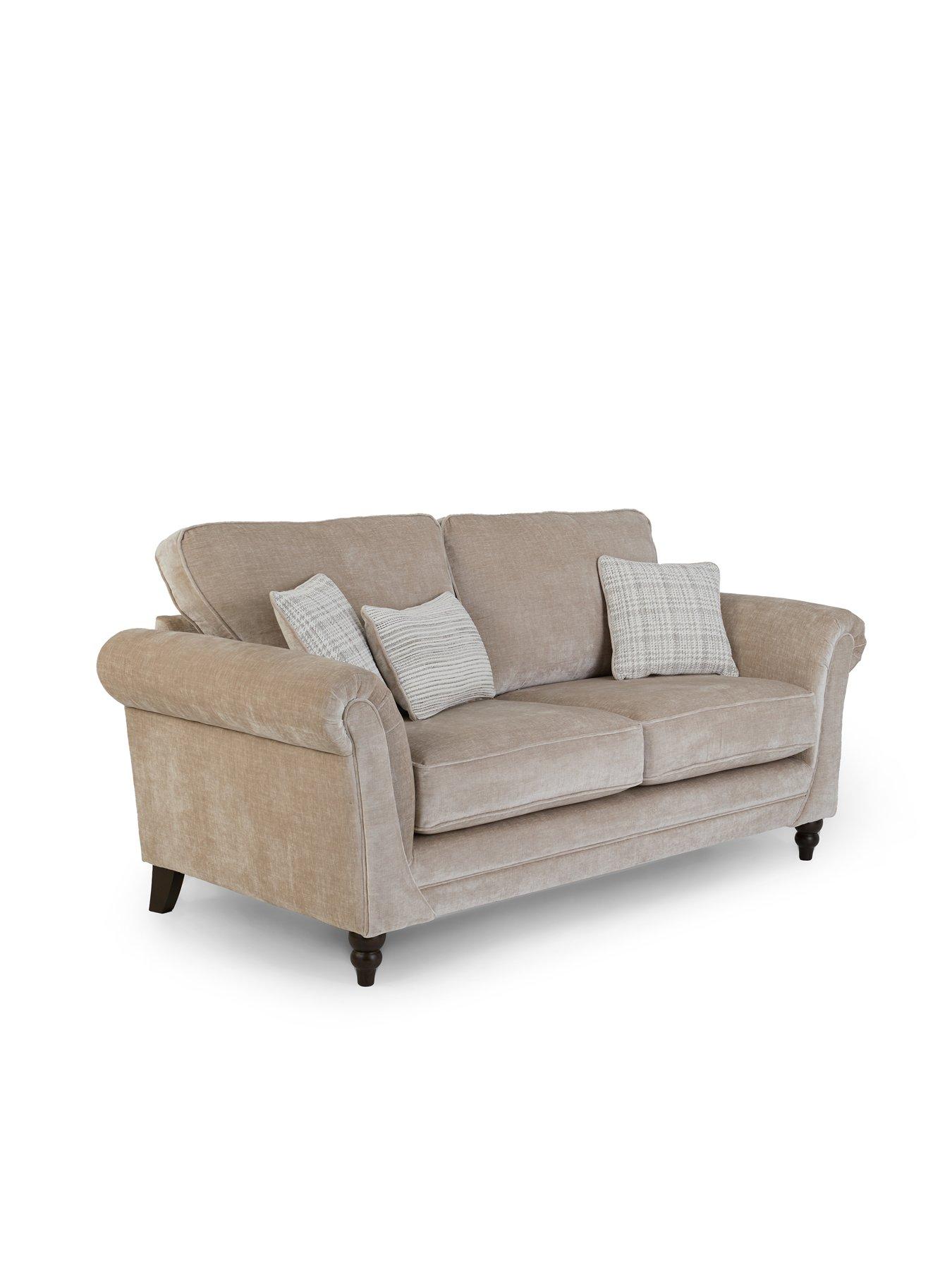  image of the-very-collection-highgate-3-seater-fabric-sofa