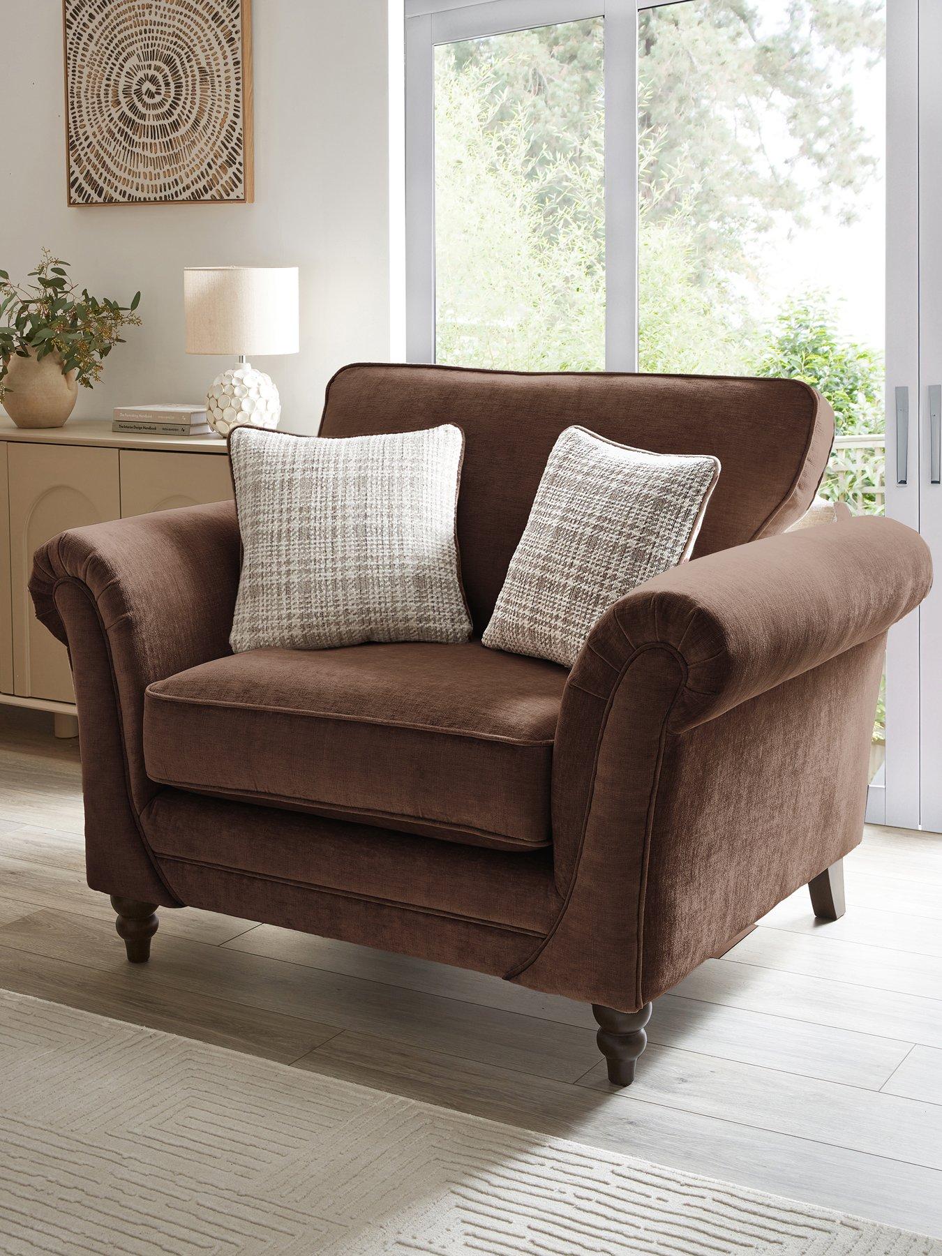 The Very Collection Highgate Fabric Snuggle Chair - Made to Order in the UK