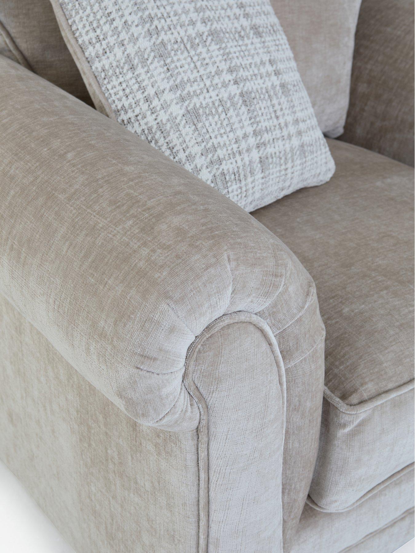 Image 4 of 6 of The Very Collection Highgate Fabric Snuggle Chair&nbsp;- Made to Order in the UK