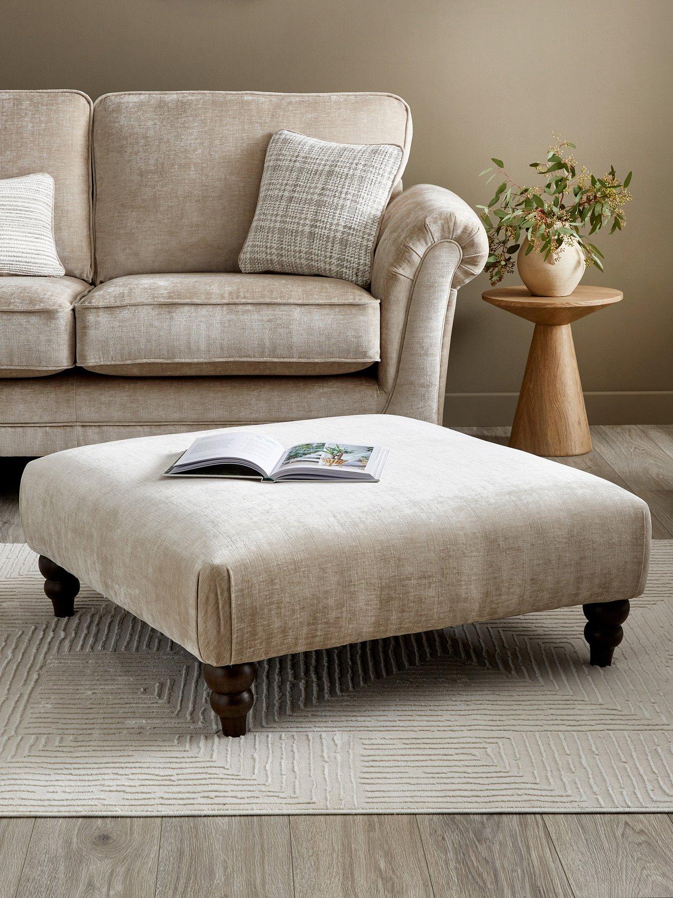  image of the-very-collection-highgate-fabric-footstool