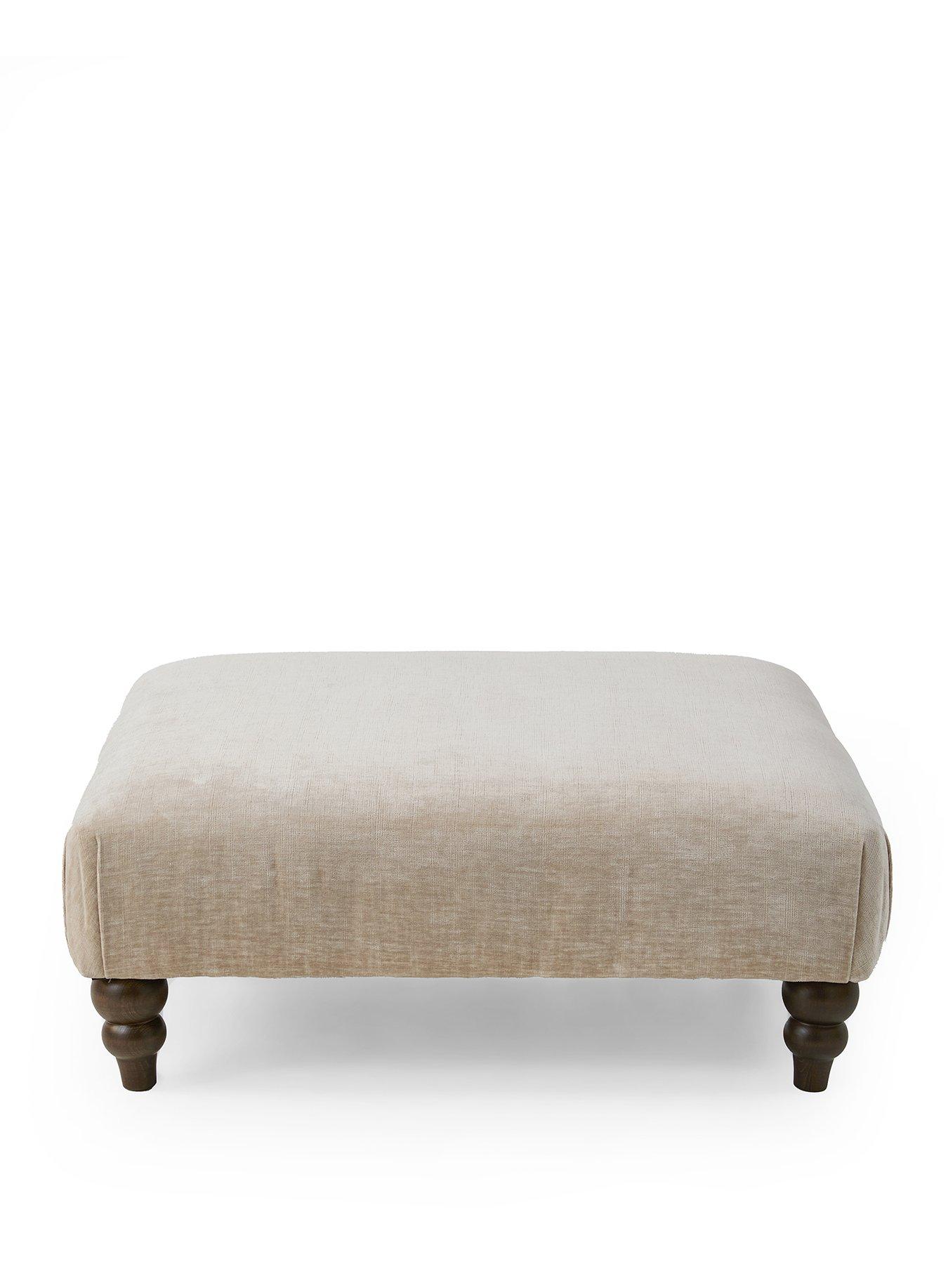 stillFront image of the-very-collection-highgate-fabric-footstool