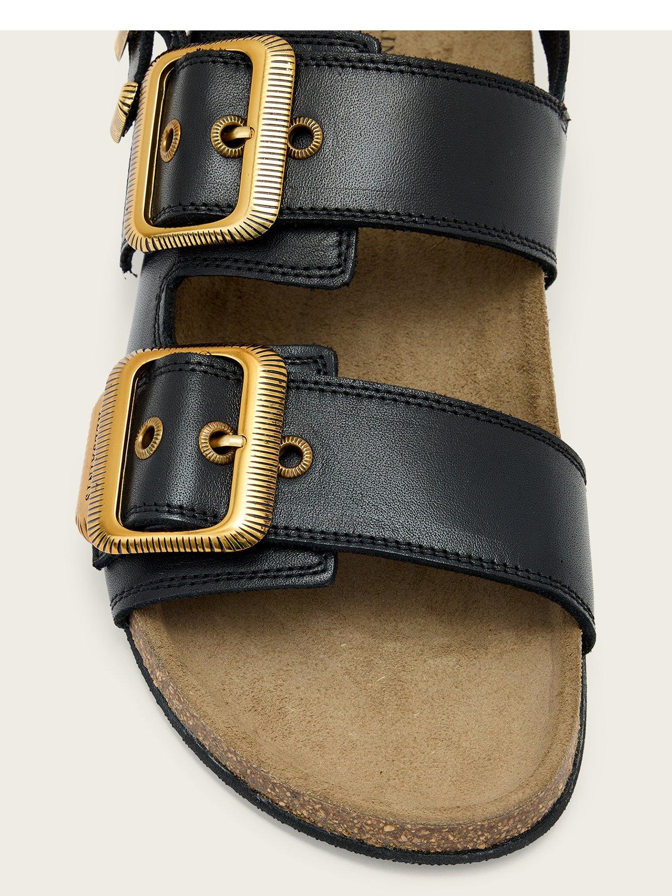  image of allsaints-staffa-sandal-black