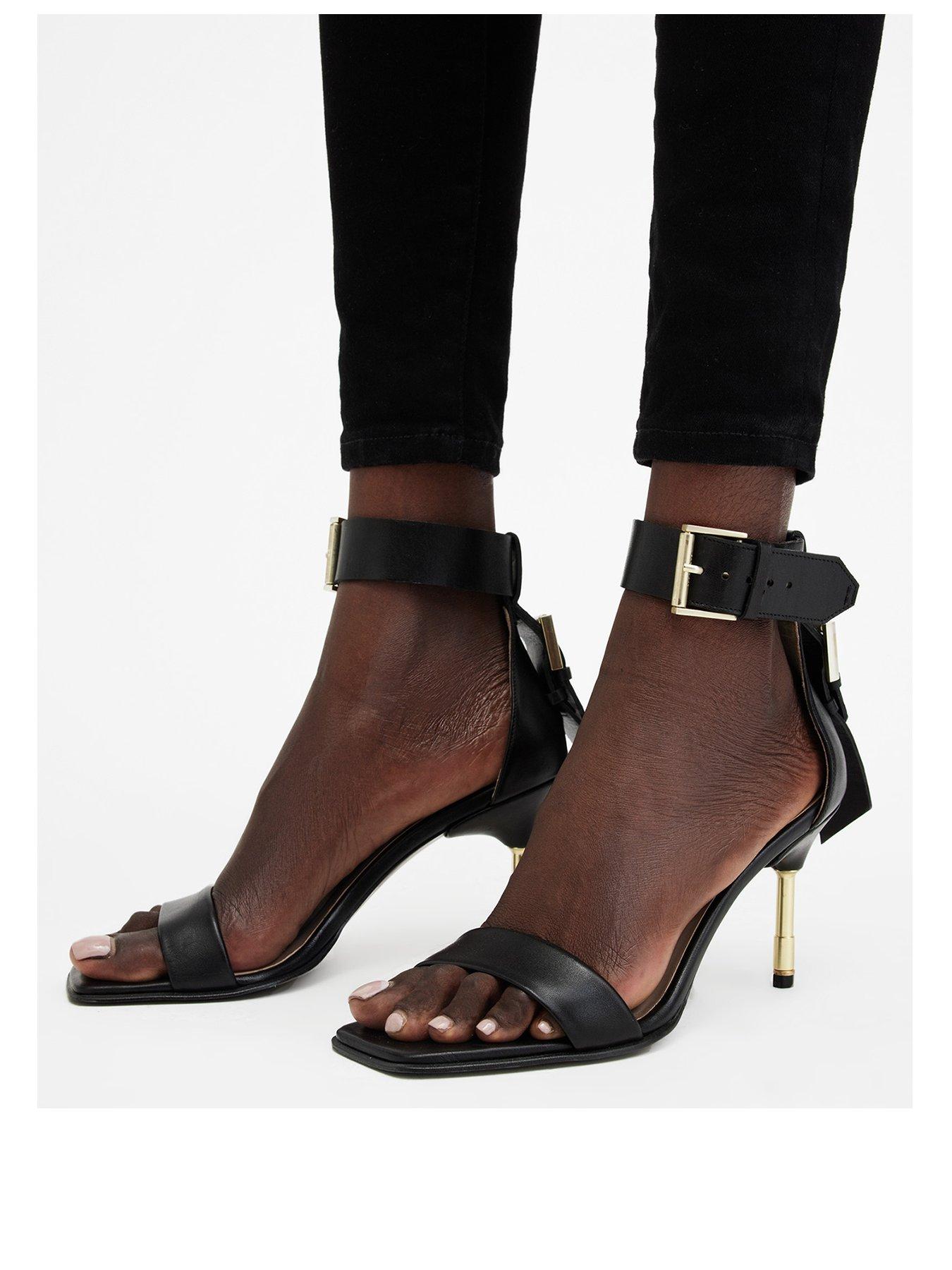  image of allsaints-noir-mid-height-square-toe-sandal-black
