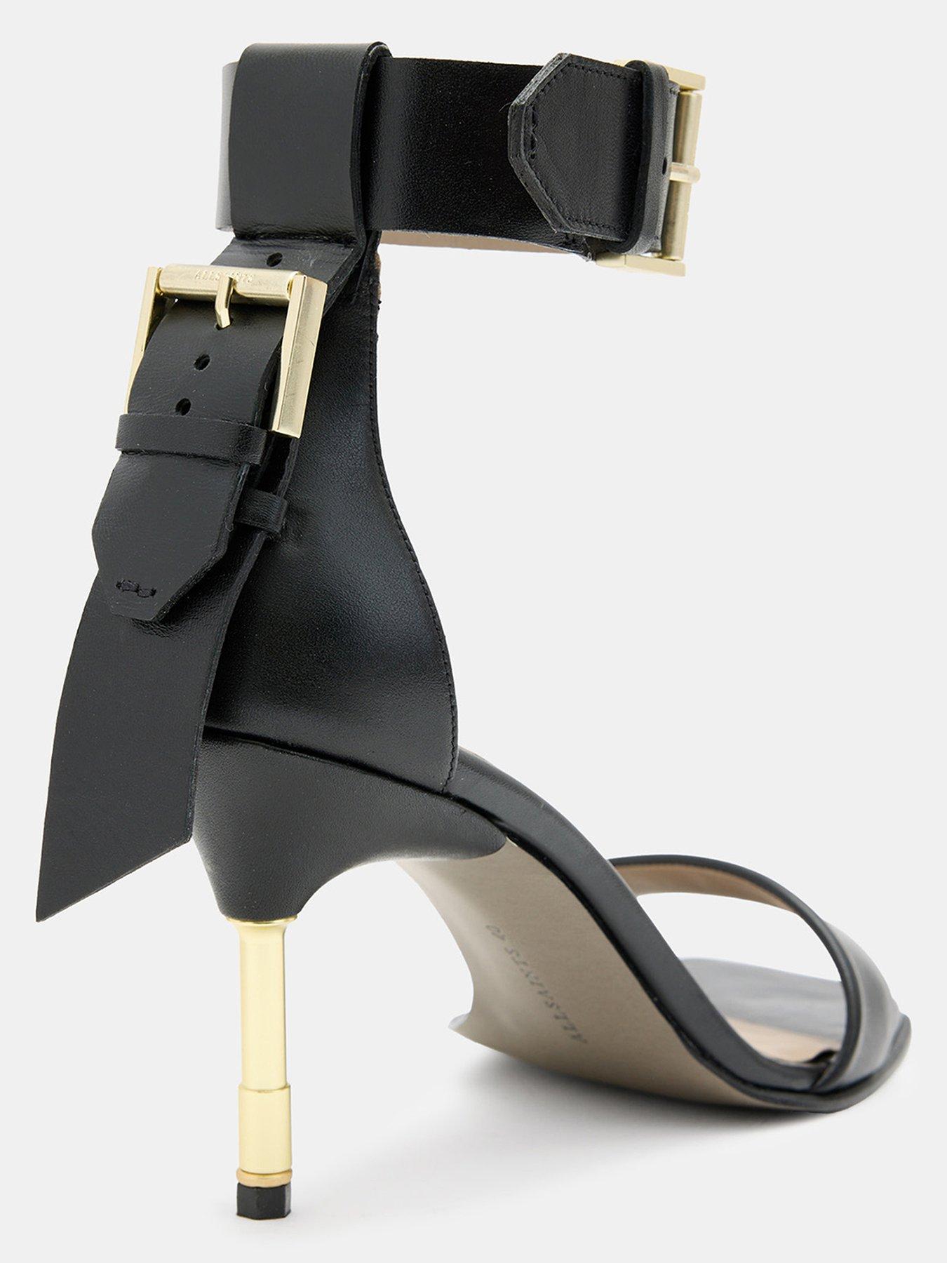  image of allsaints-noir-mid-height-square-toe-sandal-black