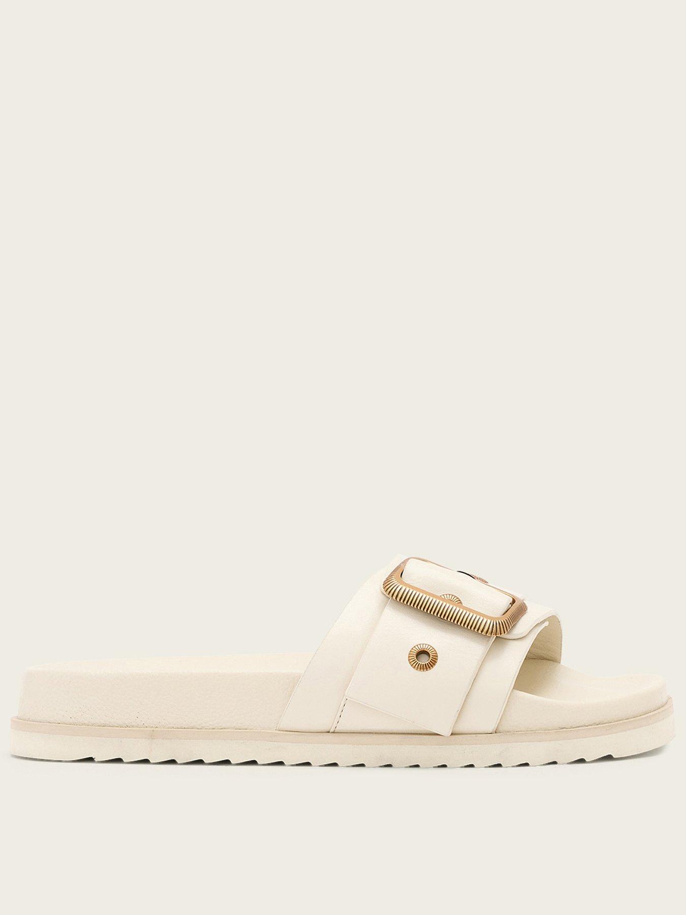  image of allsaints-ellie-western-slider-white