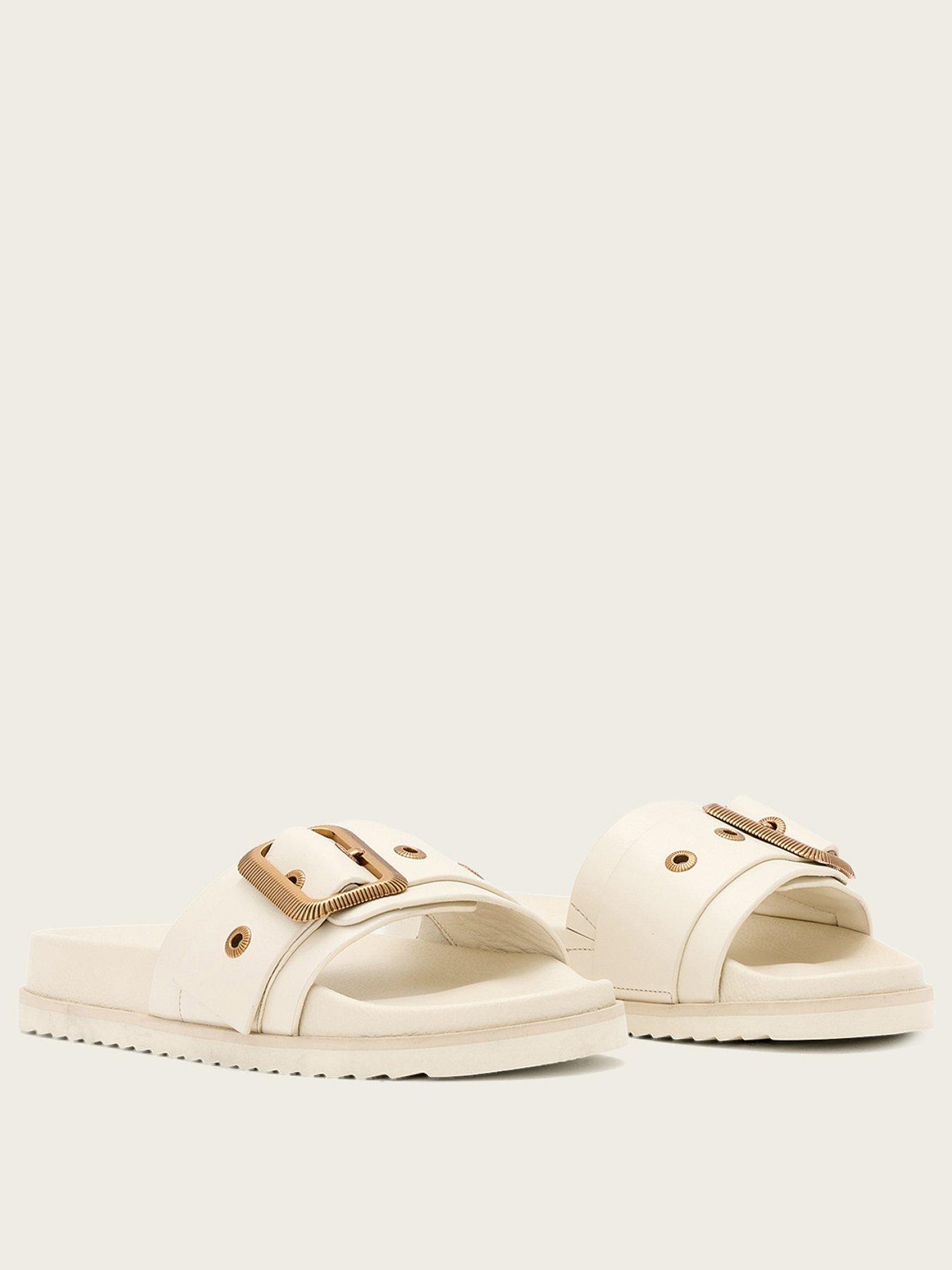  image of allsaints-ellie-western-slider-white