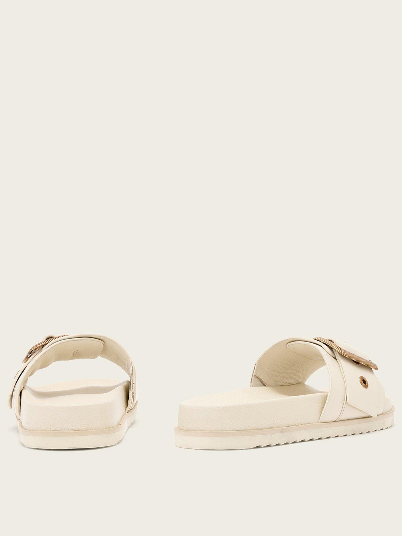  image of allsaints-ellie-western-slider-white