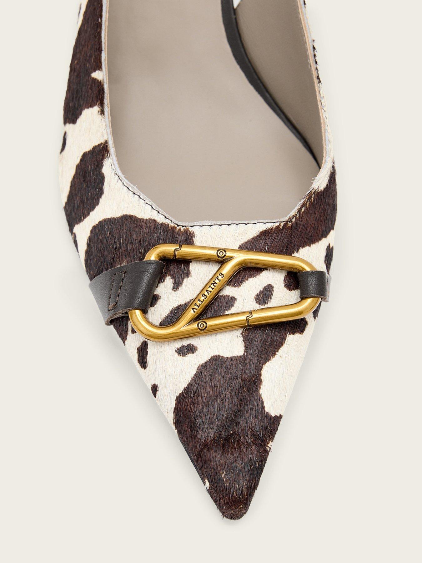  image of allsaints-hera-slingback-shoe-brown