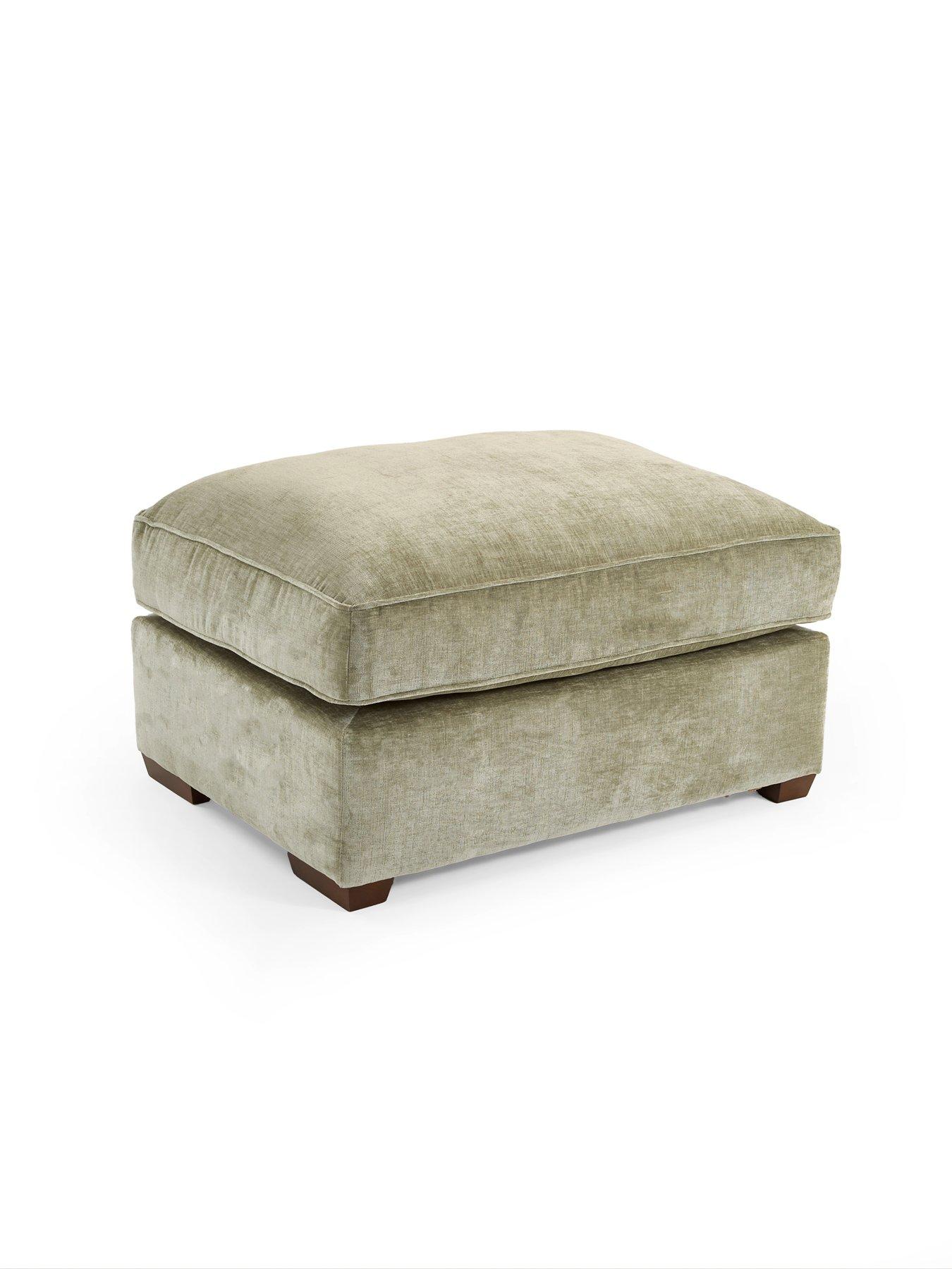 Image 5 of 7 of The Very Collection Clover Left Hand Scatterback Corner Chaise With Footstool