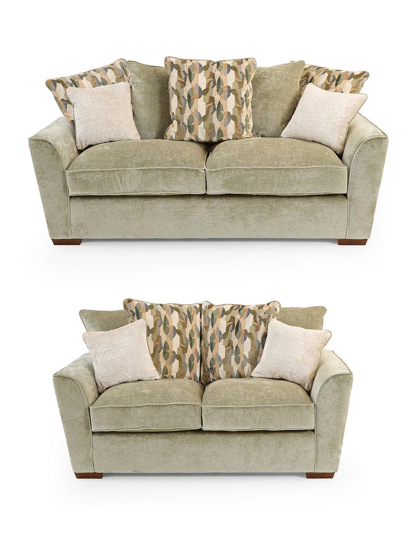  image of the-very-collection-clover-3-2-seater-scatterback-sofa