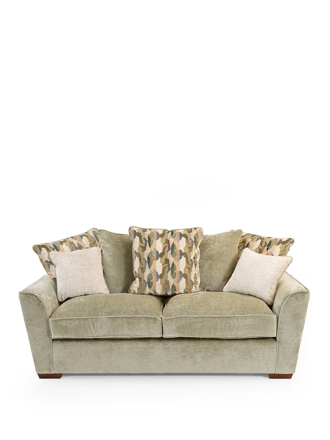 Image 2 of 7 of The Very Collection Clover 3 Seater Scatterback Sofa