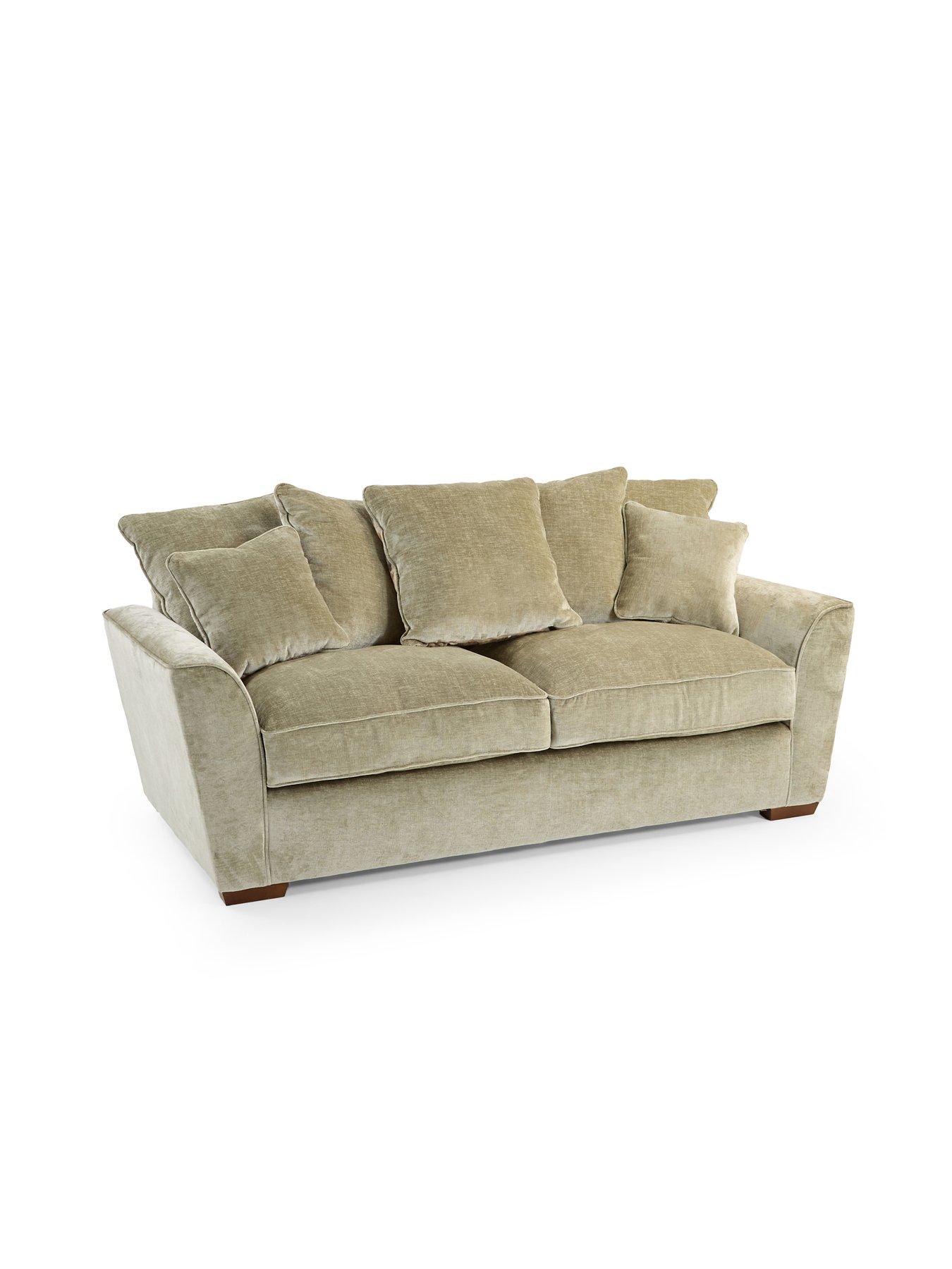 Image 4 of 7 of The Very Collection Clover 3 Seater Scatterback Sofa