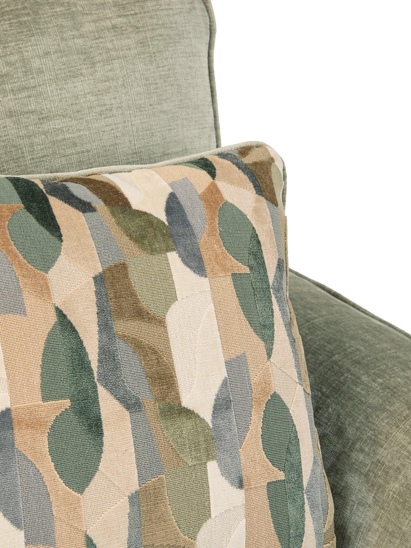 Image 6 of 7 of The Very Collection Clover Left Hand Corner Chaise with Footstool&nbsp;- Made to Order in the UK