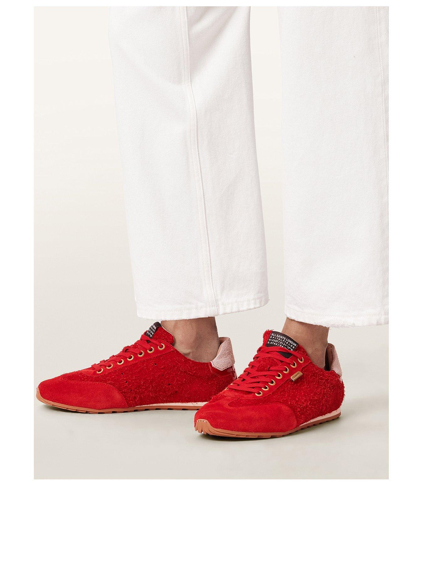 Image 2 of 6 of AllSaints Liam Sneaker - Red