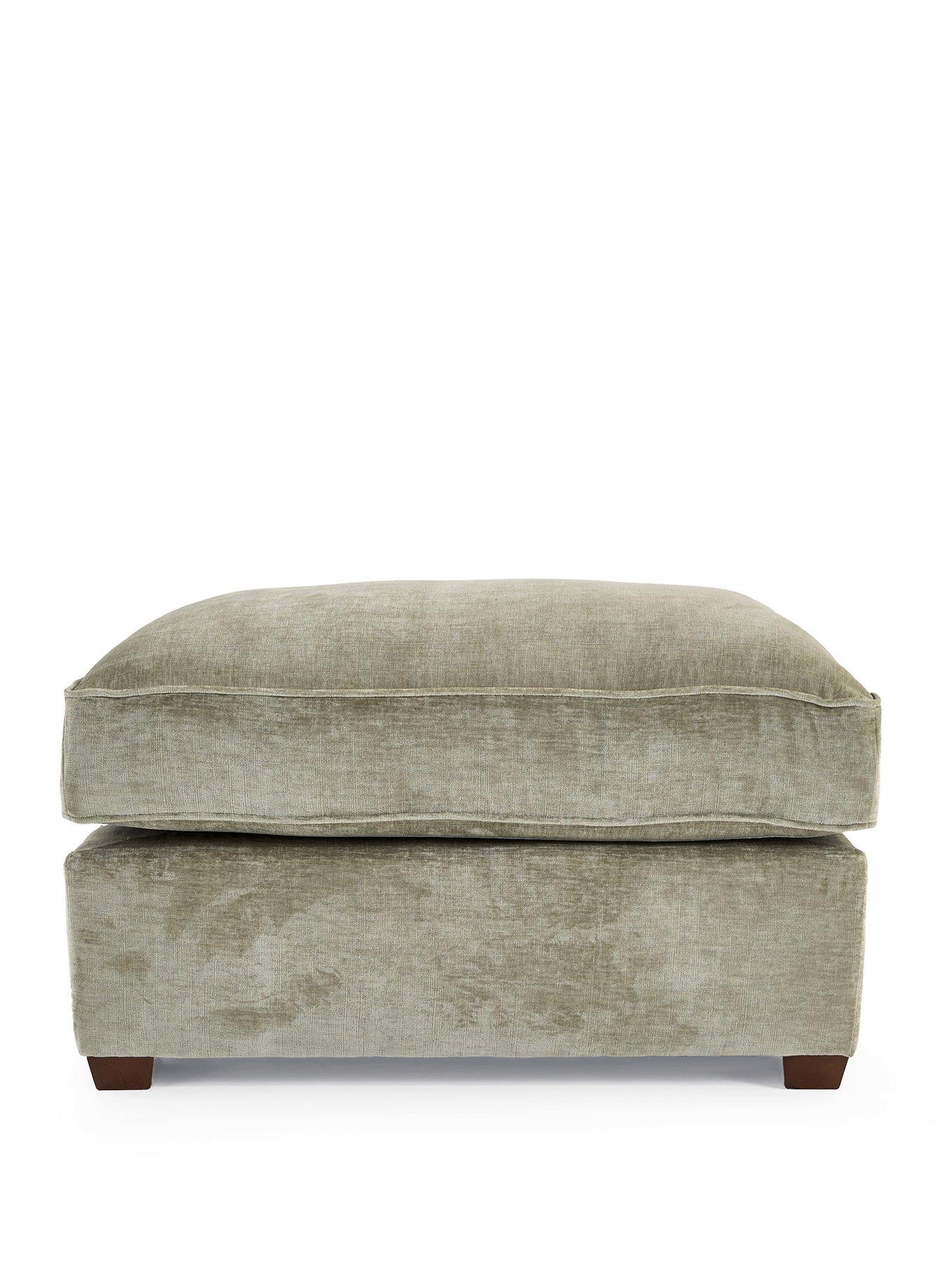 Image 2 of 6 of The Very Collection Clover Large Footstool