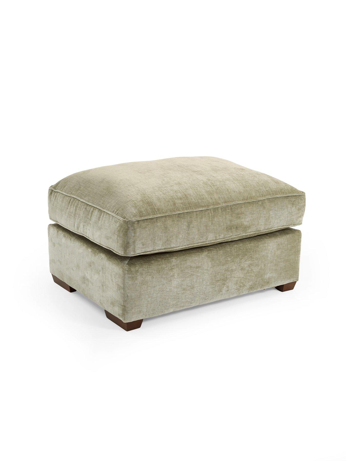Image 3 of 6 of The Very Collection Clover Large Footstool
