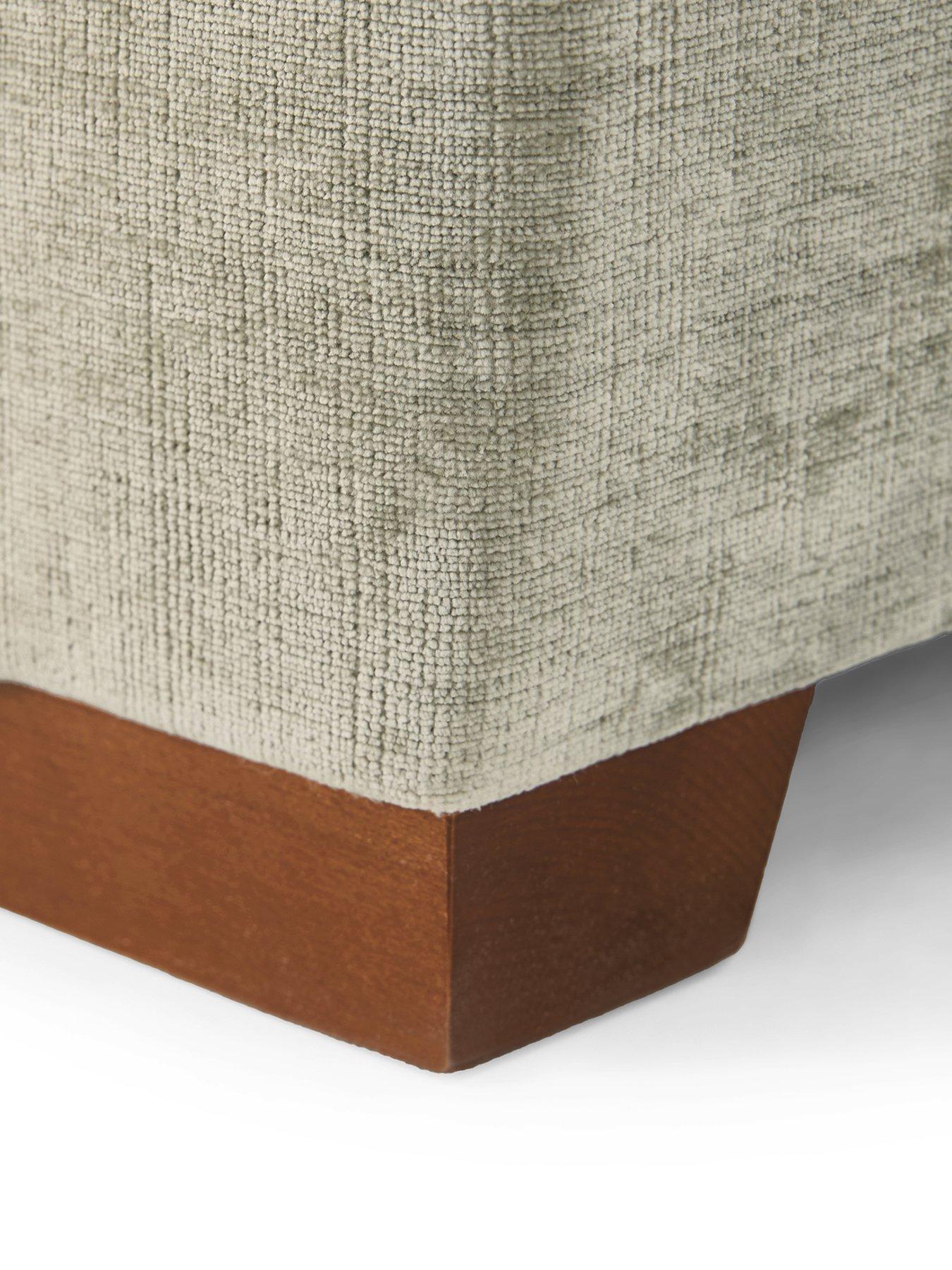 Image 5 of 6 of The Very Collection Clover Large Footstool